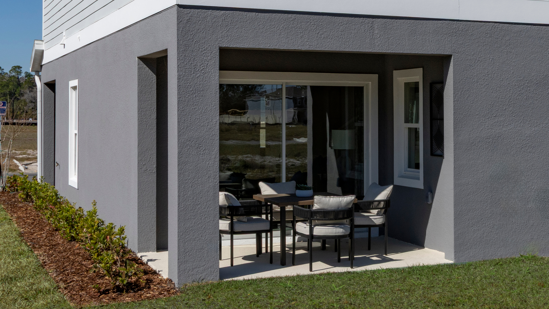 New construction townhome exterior at Pine Meadows Reserve in Eustis Florida – apartment vs townhome comparison 2026