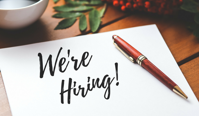 We're Hiring