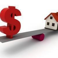 $ and house graphic