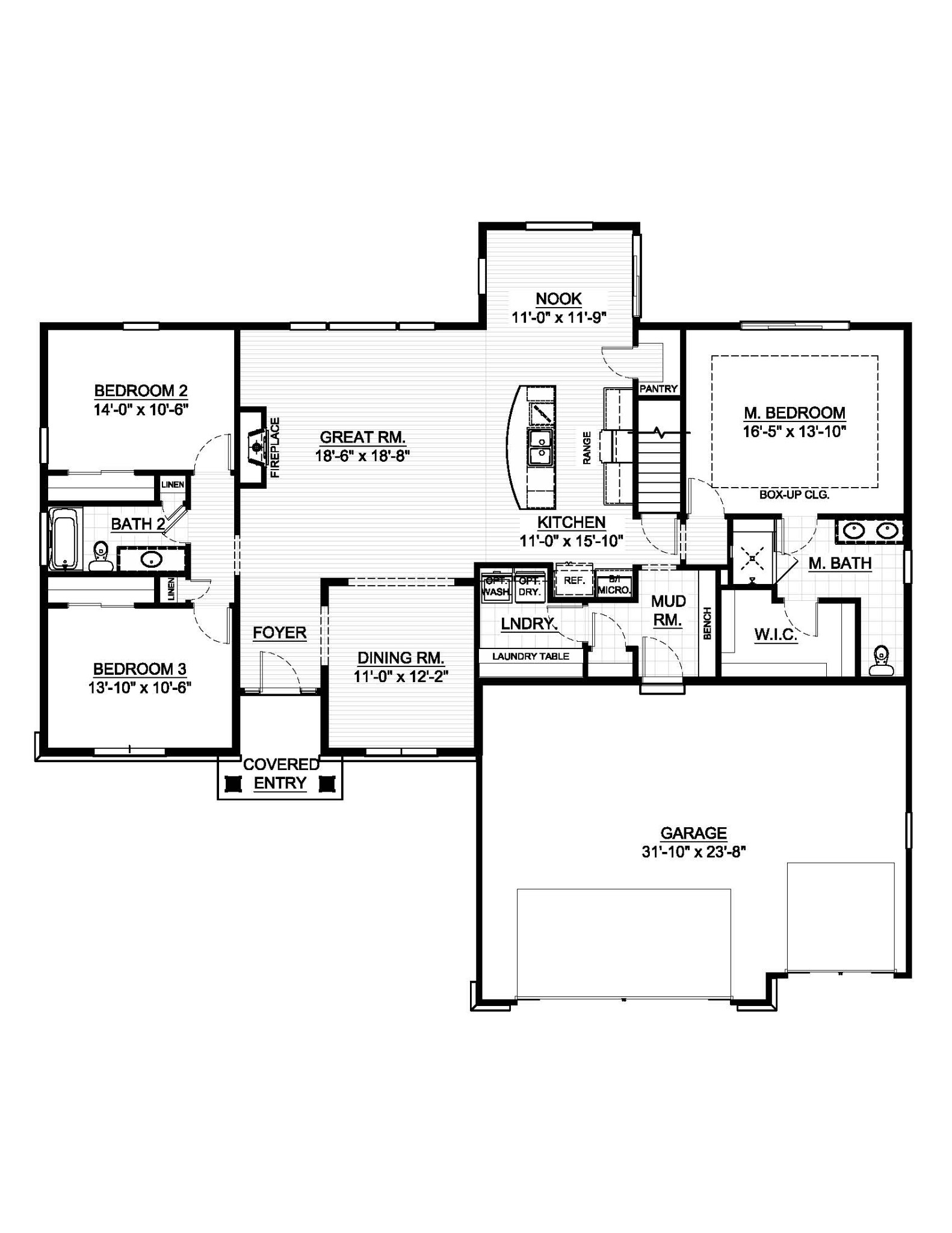 1919 N. Teton Trail | Grafton New Home | Korndoerfer Homes