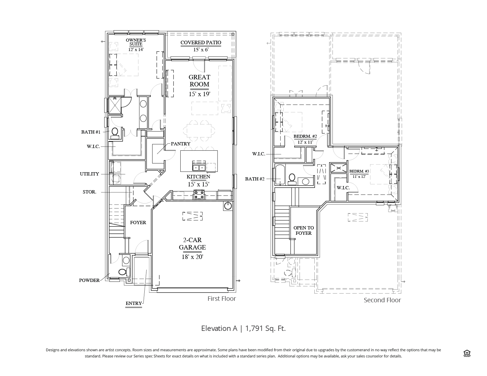 Emerald | Floor Plan in DFW | Our Country Homes