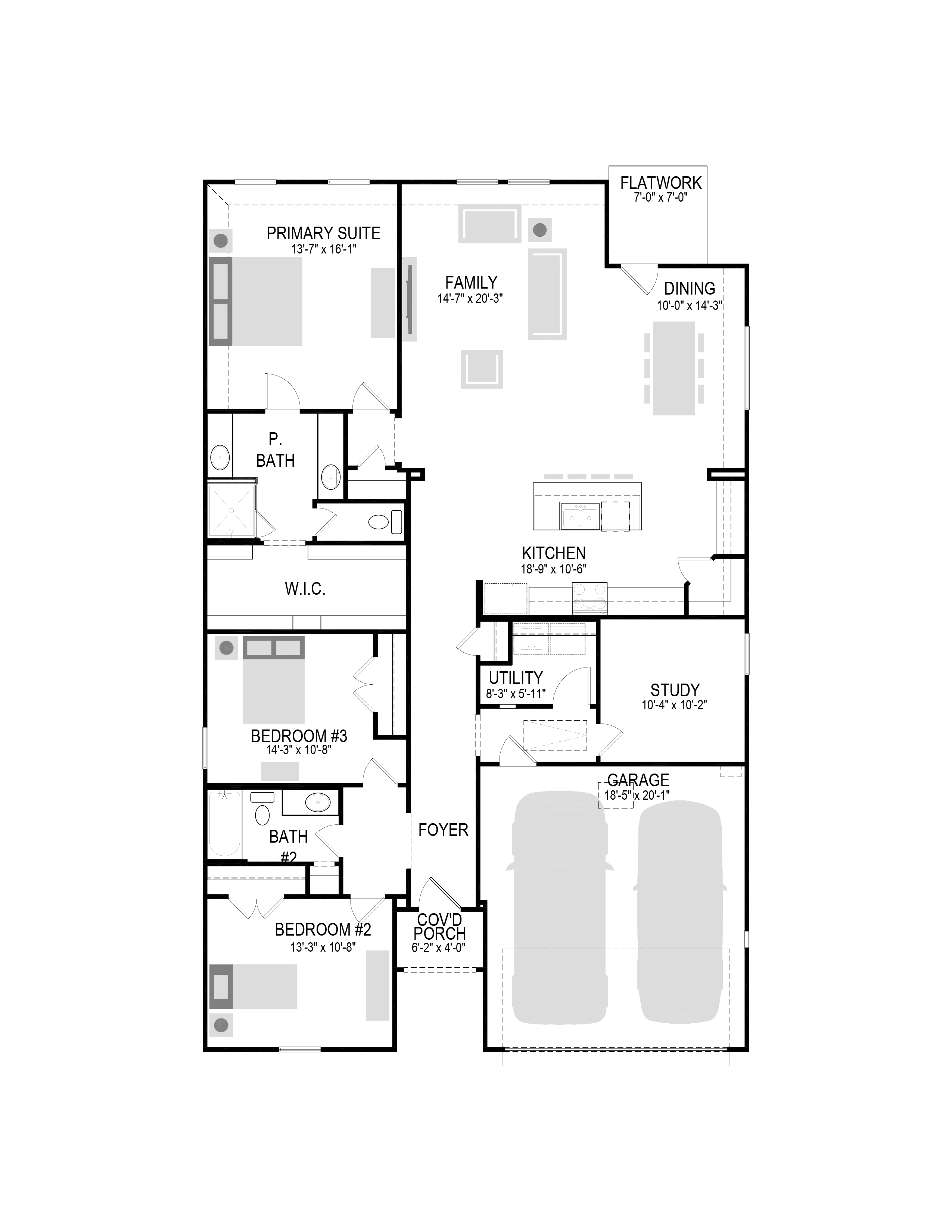 Harrison floor plan drawing
