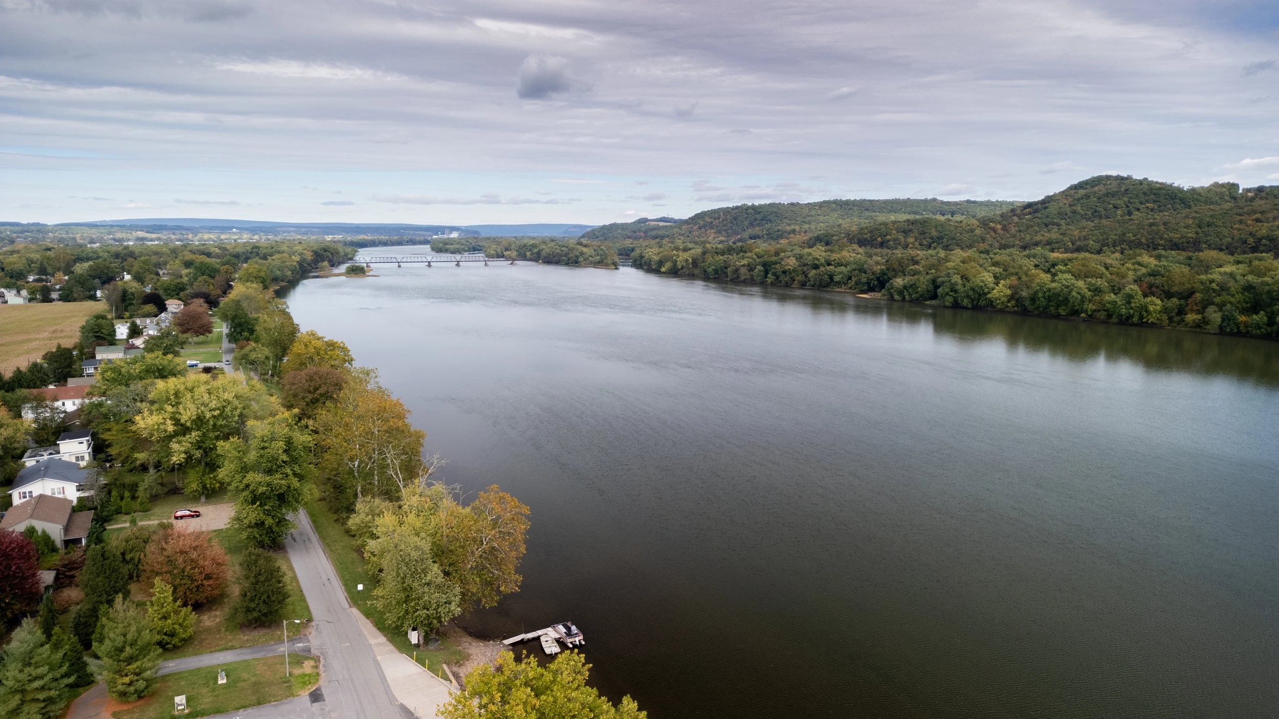 Isle of Que Boat Launch on the Susquehanna River in Selinsgrove, PA