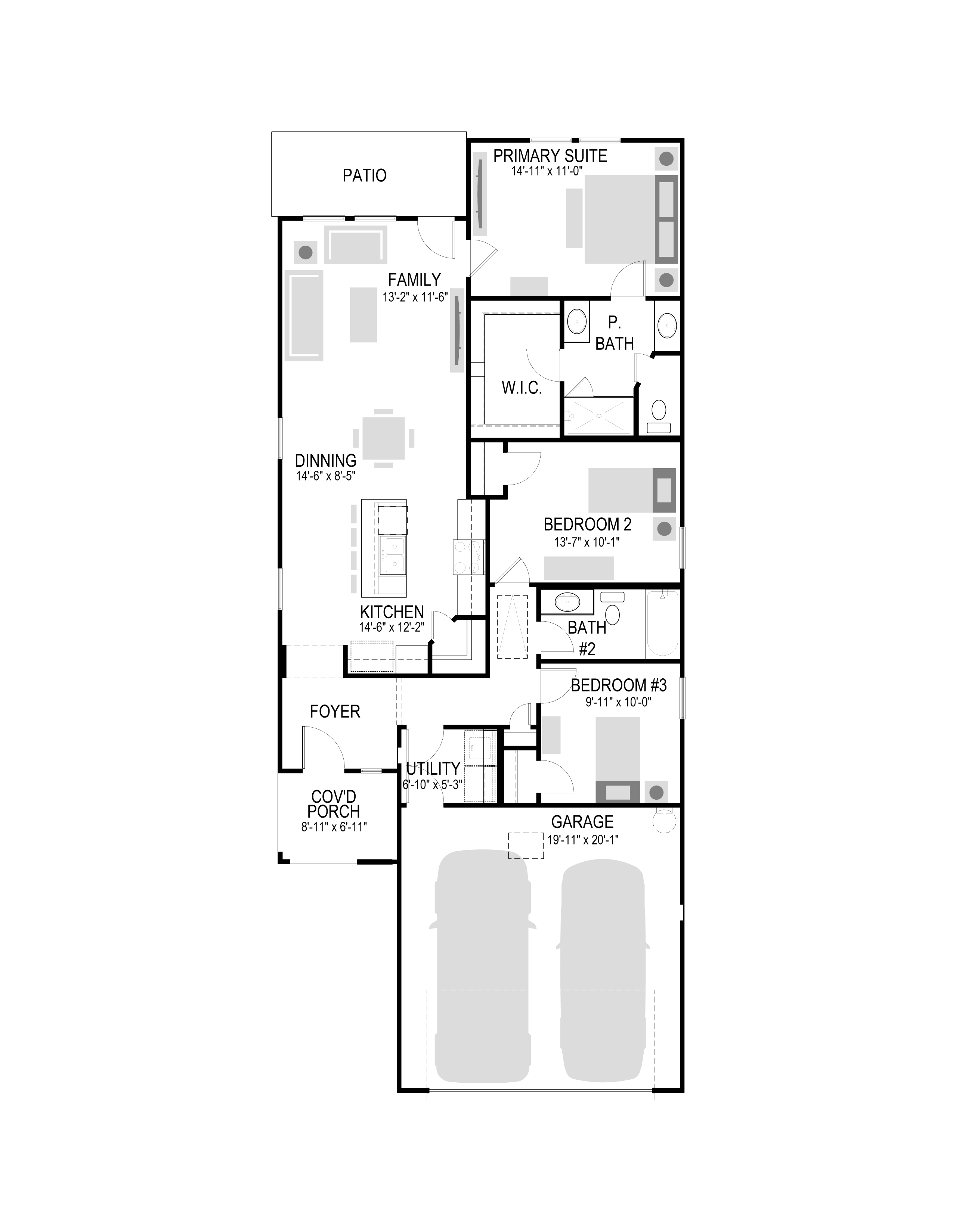 Birch floor plan drawing
