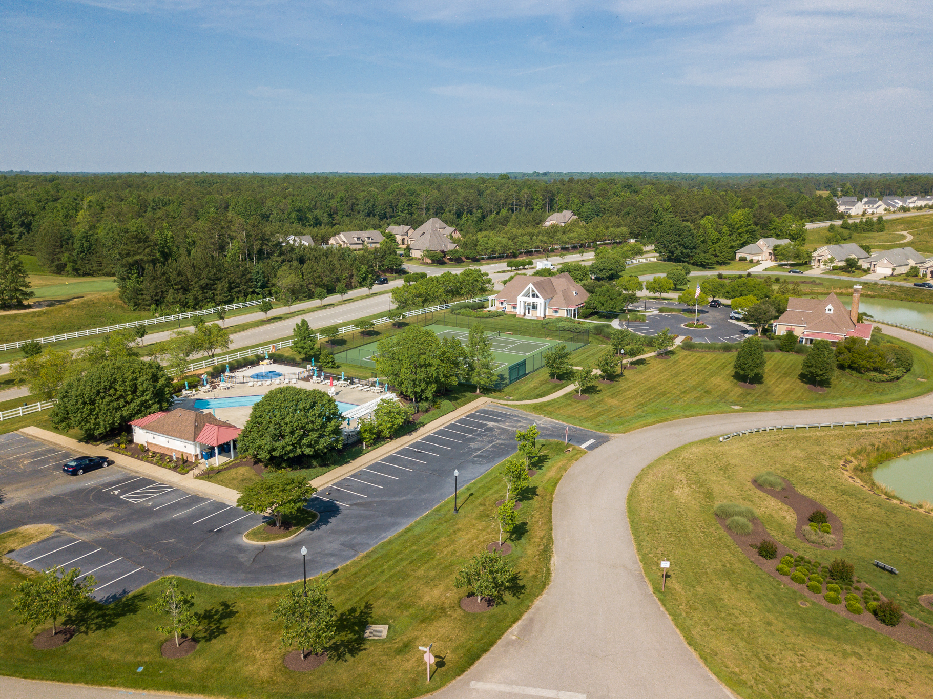 Bel Green at Brickshire New Home Community in Providence VA