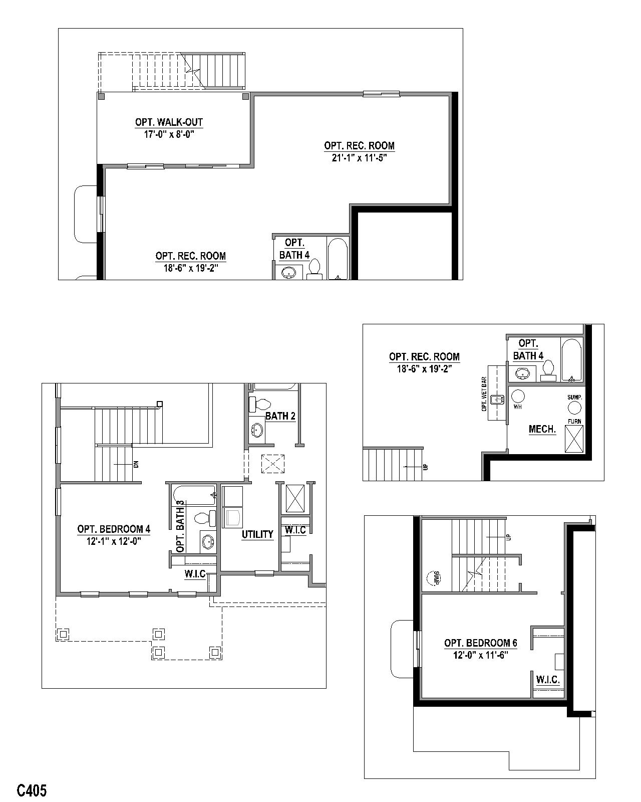 Plan C405 Options 2. 5br New Home in Colorado Springs, CO