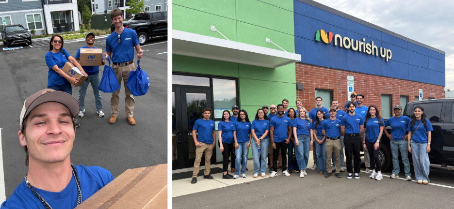 Charlotte team members during Week of Service