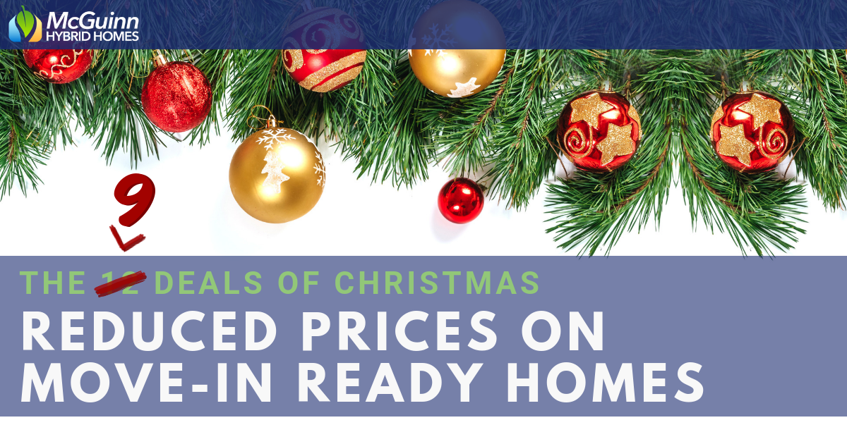 McGuinn Hybrid Homes 12 Deals of Christmas