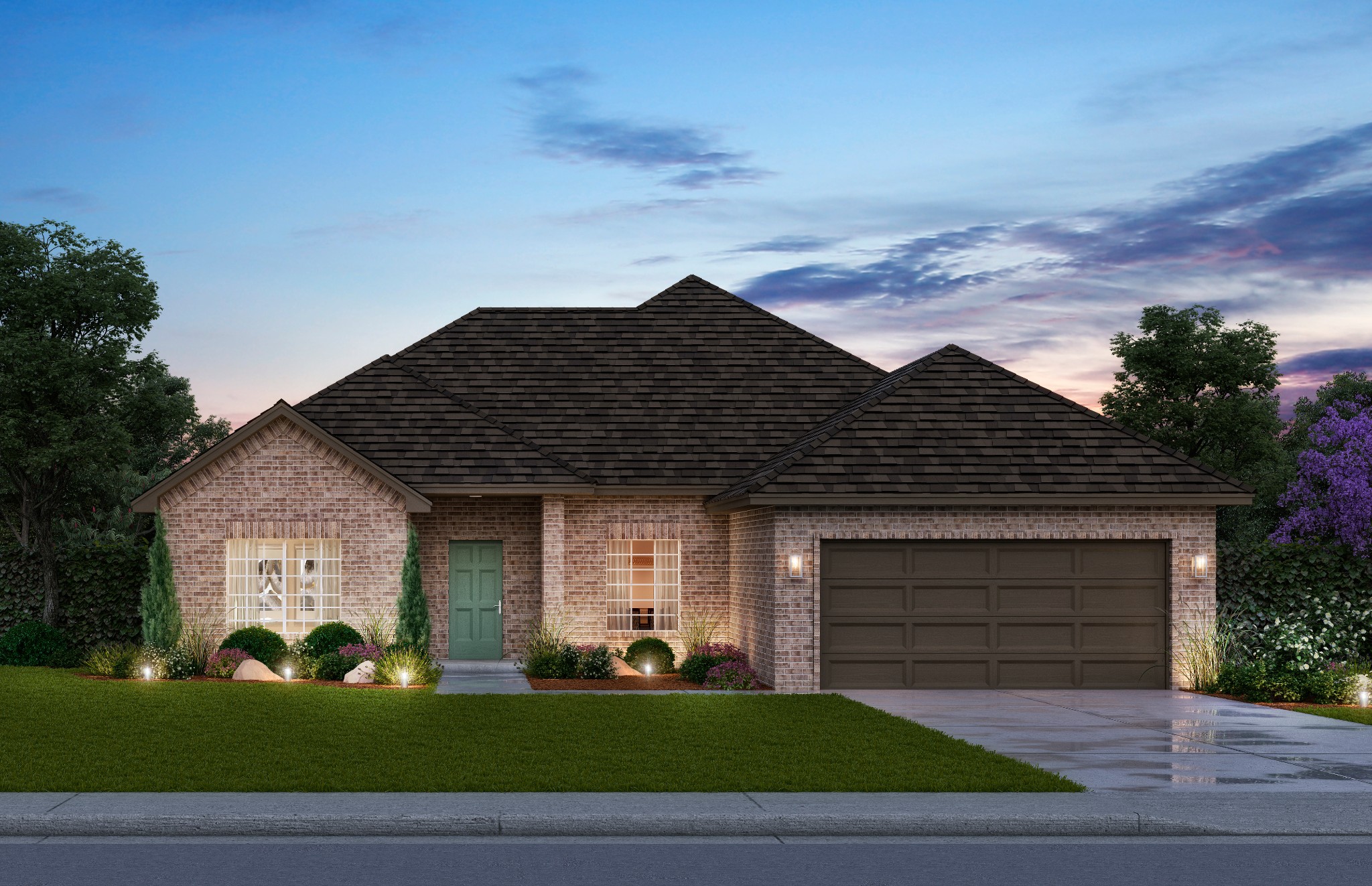 The Camden Floor Plan OKC Home Builder Authentic Custom Homes