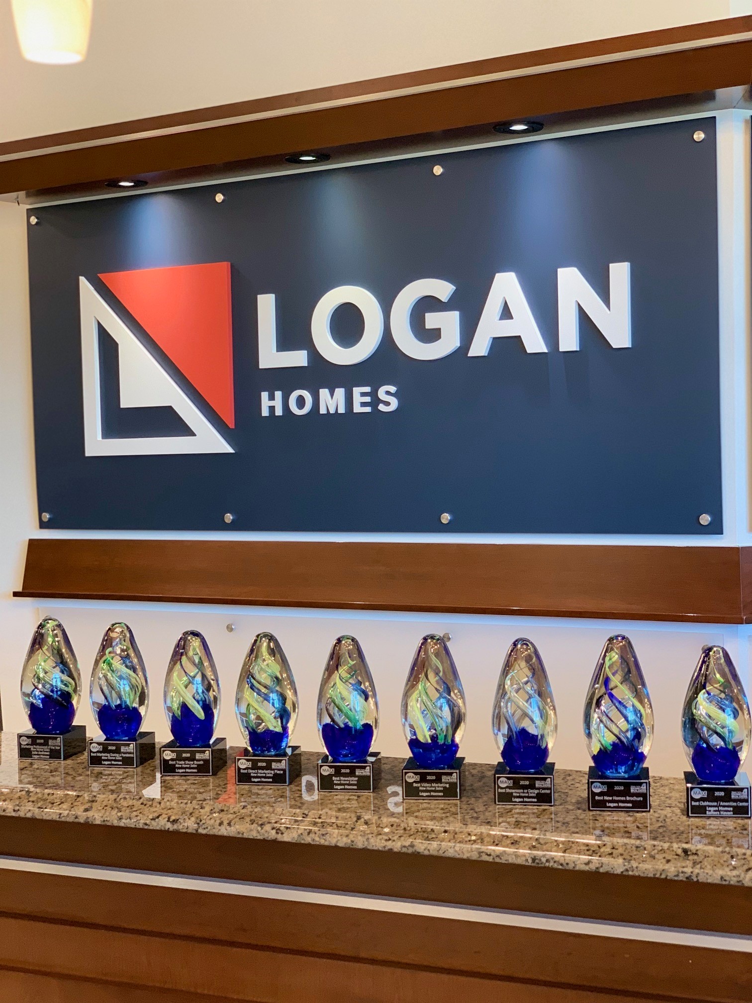 Logan Homes Honored with Nine MAX! Awards Logan Homes Corporate Office