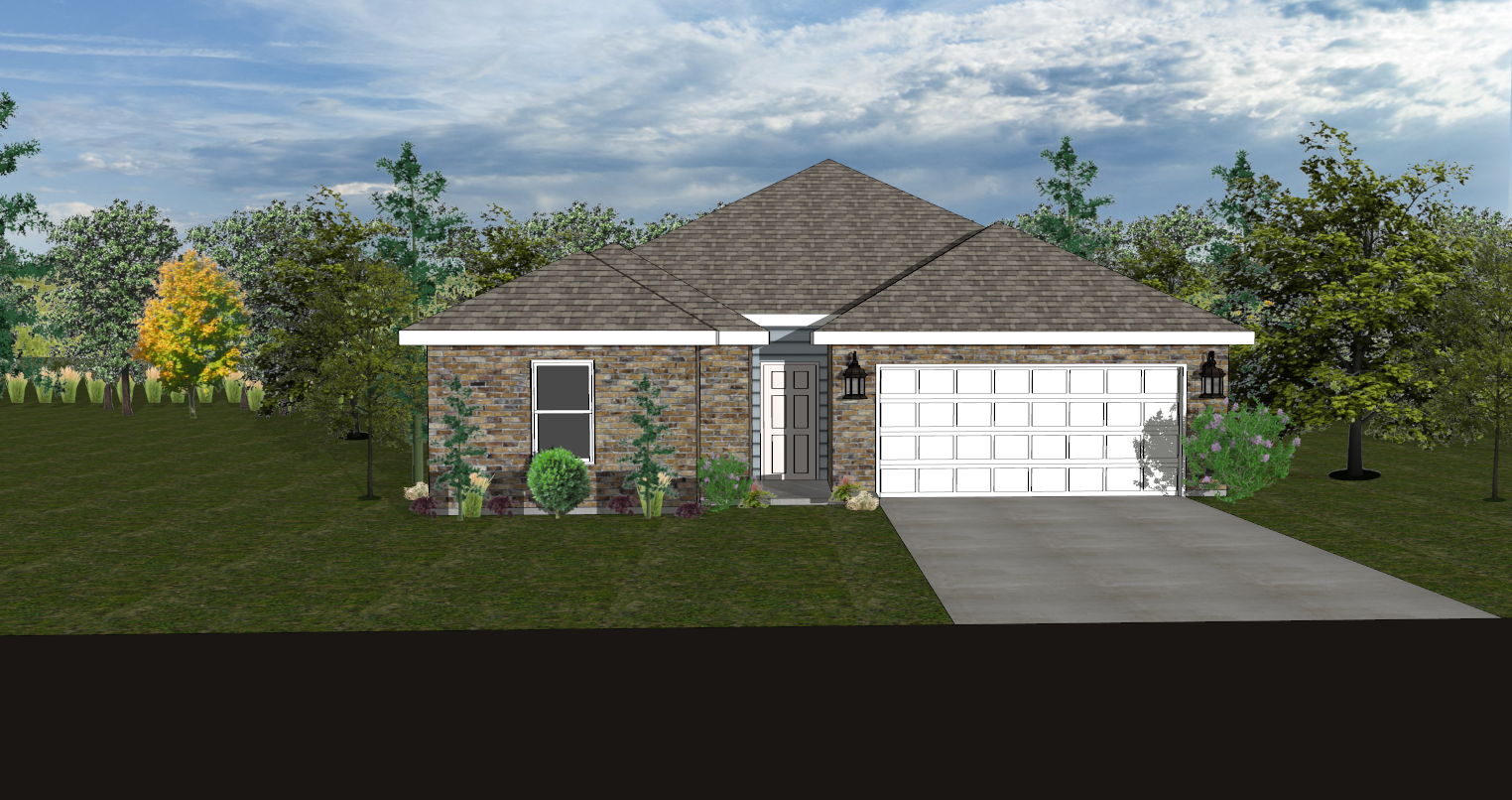 The Sunray Floor Plan OKC Home Builder Authentic Custom Homes