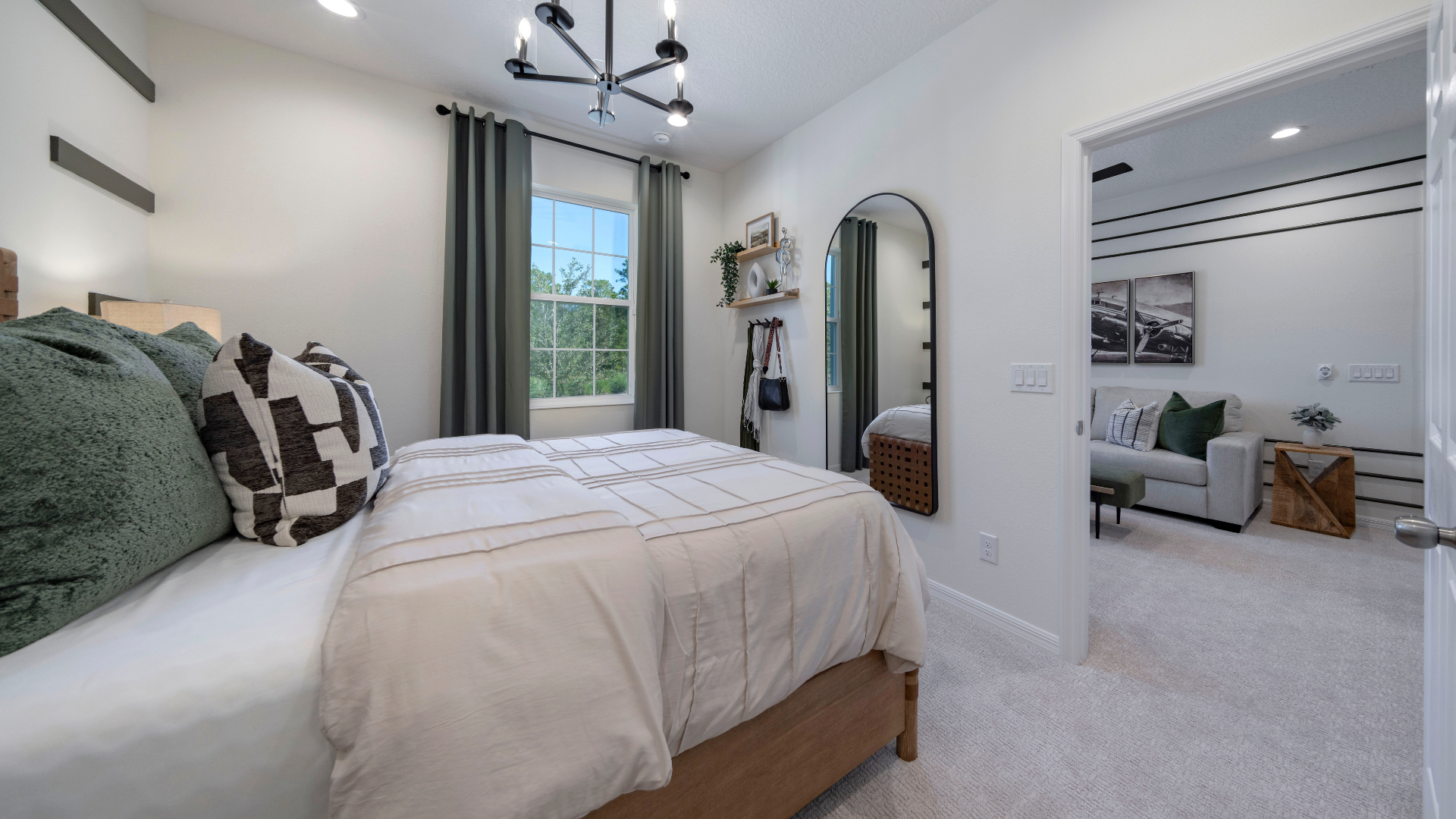 Modern multigenerational home design by Trinity Family Builders featuring flexible floor plans, private in-law suites, and spacious open-concept living areas in new construction homes across Central Florida.
