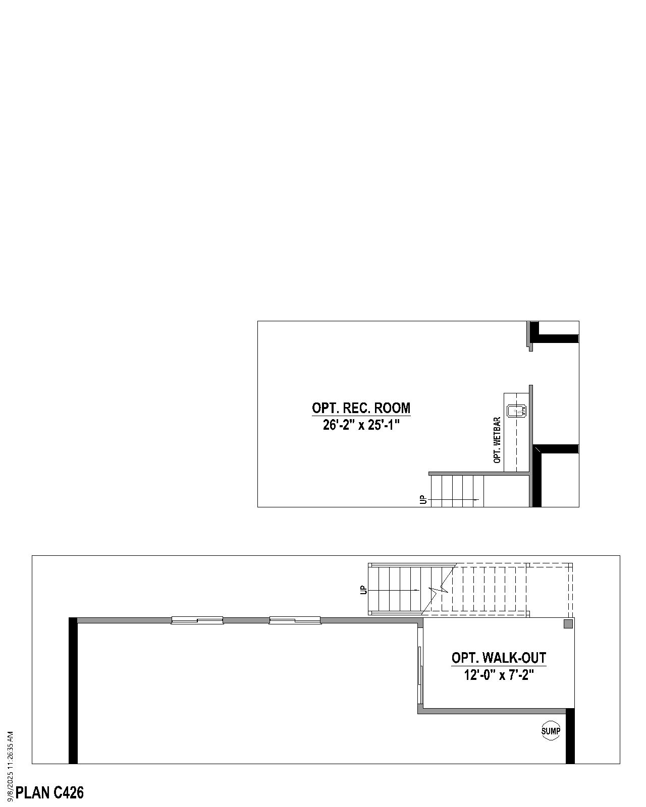 Plan C426 Base WO. 8702 Long Beach Terrace, Colorado Springs, CO