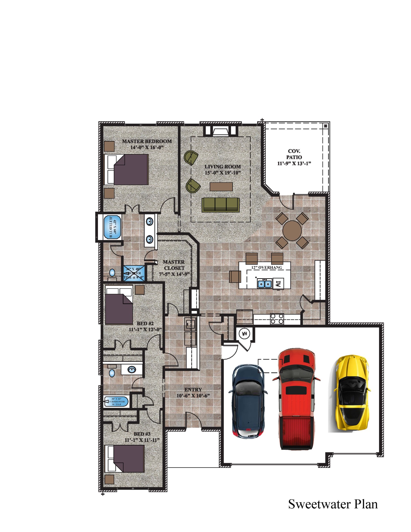The Sweetwater Floor Plan | OKC Home Builder | Authentic Custom Homes