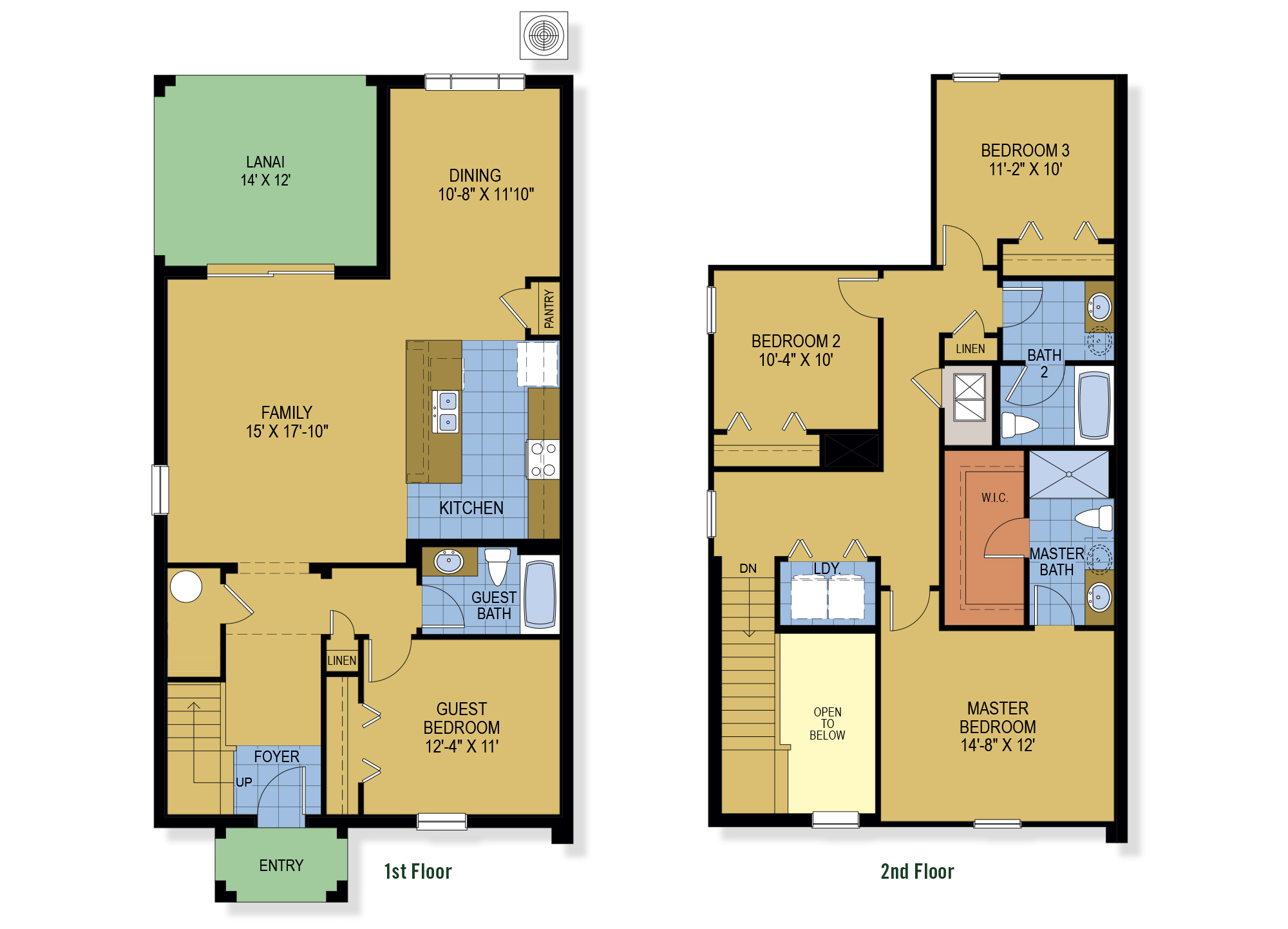 Paige in Floor Plan Hanover Family Builders