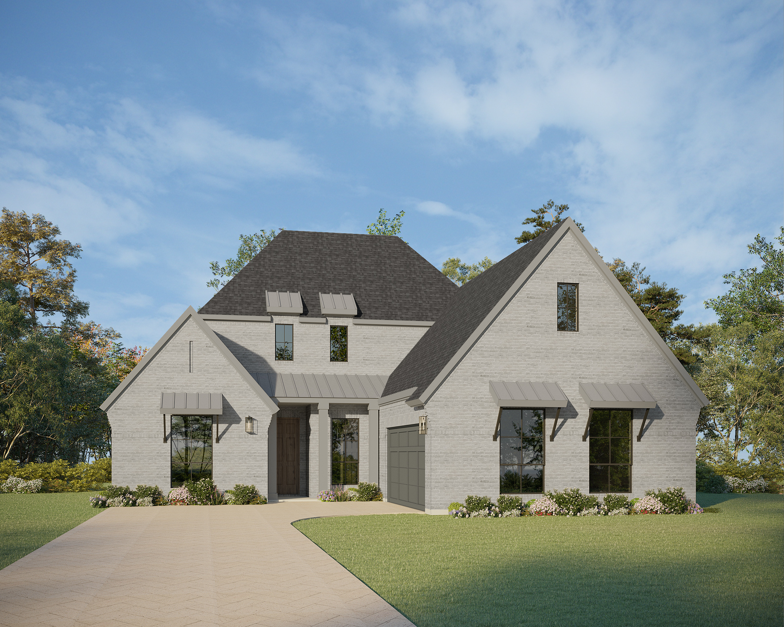 Plan 1642 at 817 Bella Casa Drive, Keller, Texas