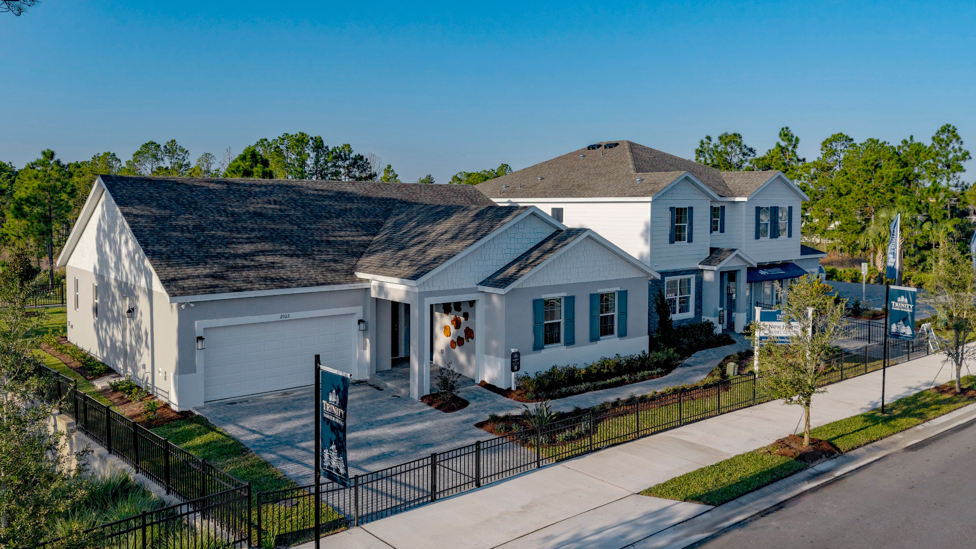 New homes in DeLand FL at Trinity Gardens by Trinity Family Builders with spacious family-friendly living and modern design
