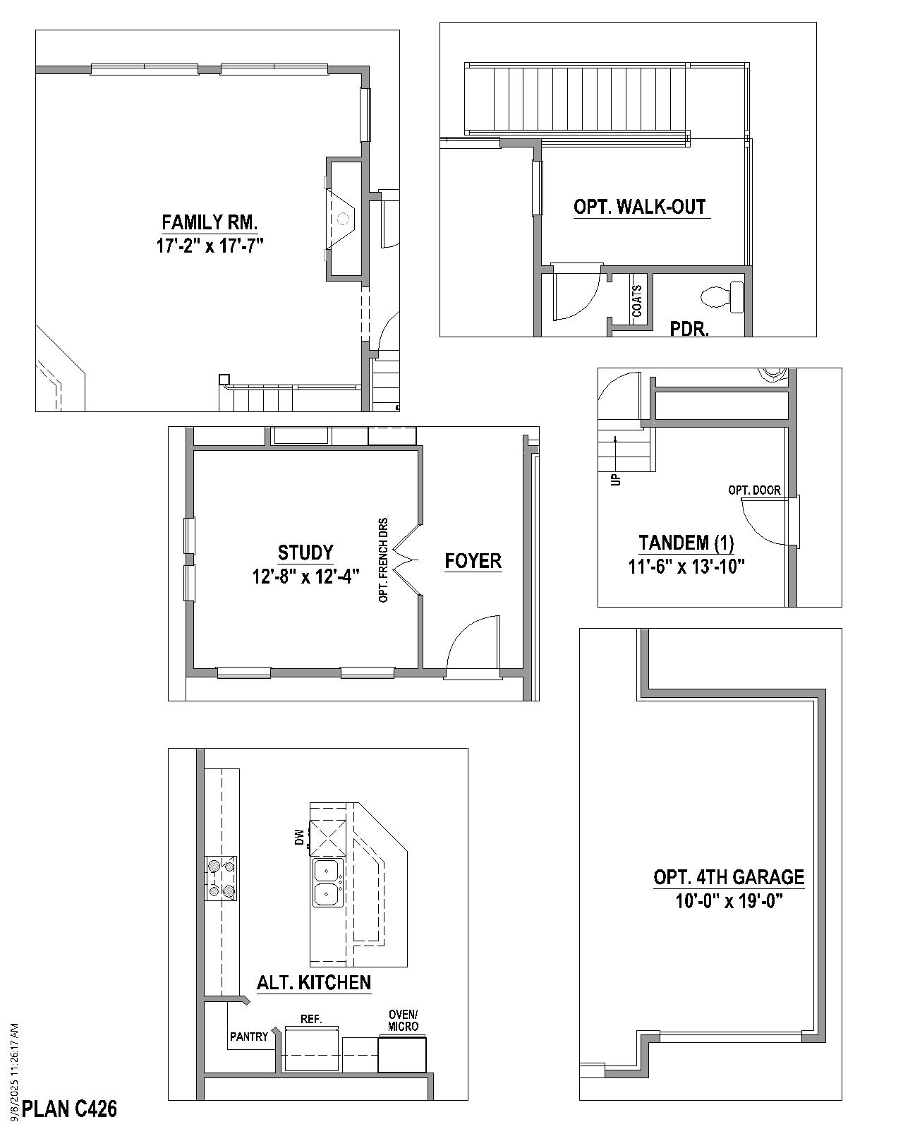 Plan C426 Options 1. Colorado Springs, CO New Home