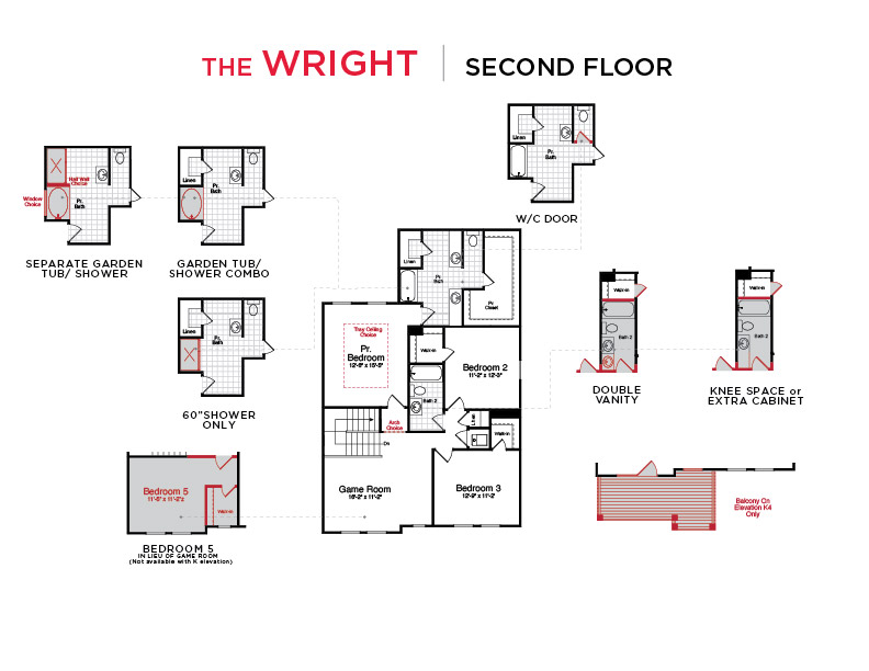 Wright Floor Plan Second Floor