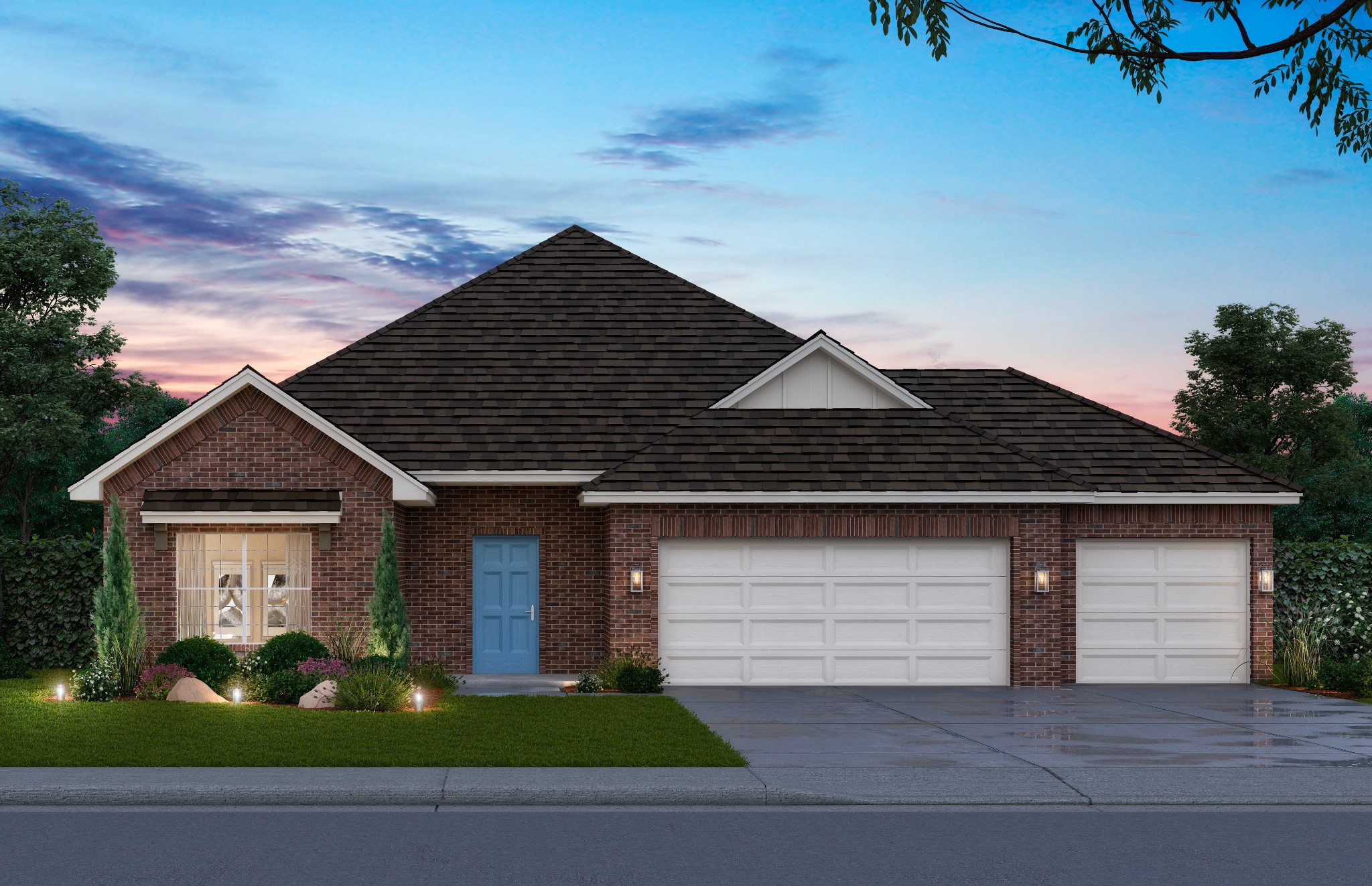 The Sweetwater Floor Plan OKC Home Builder Authentic Custom Homes