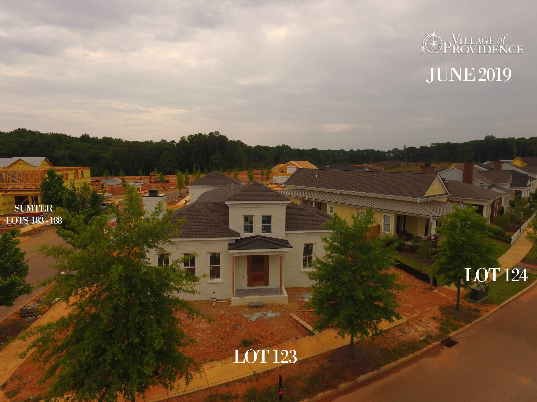 Aerial Map Village of Providence