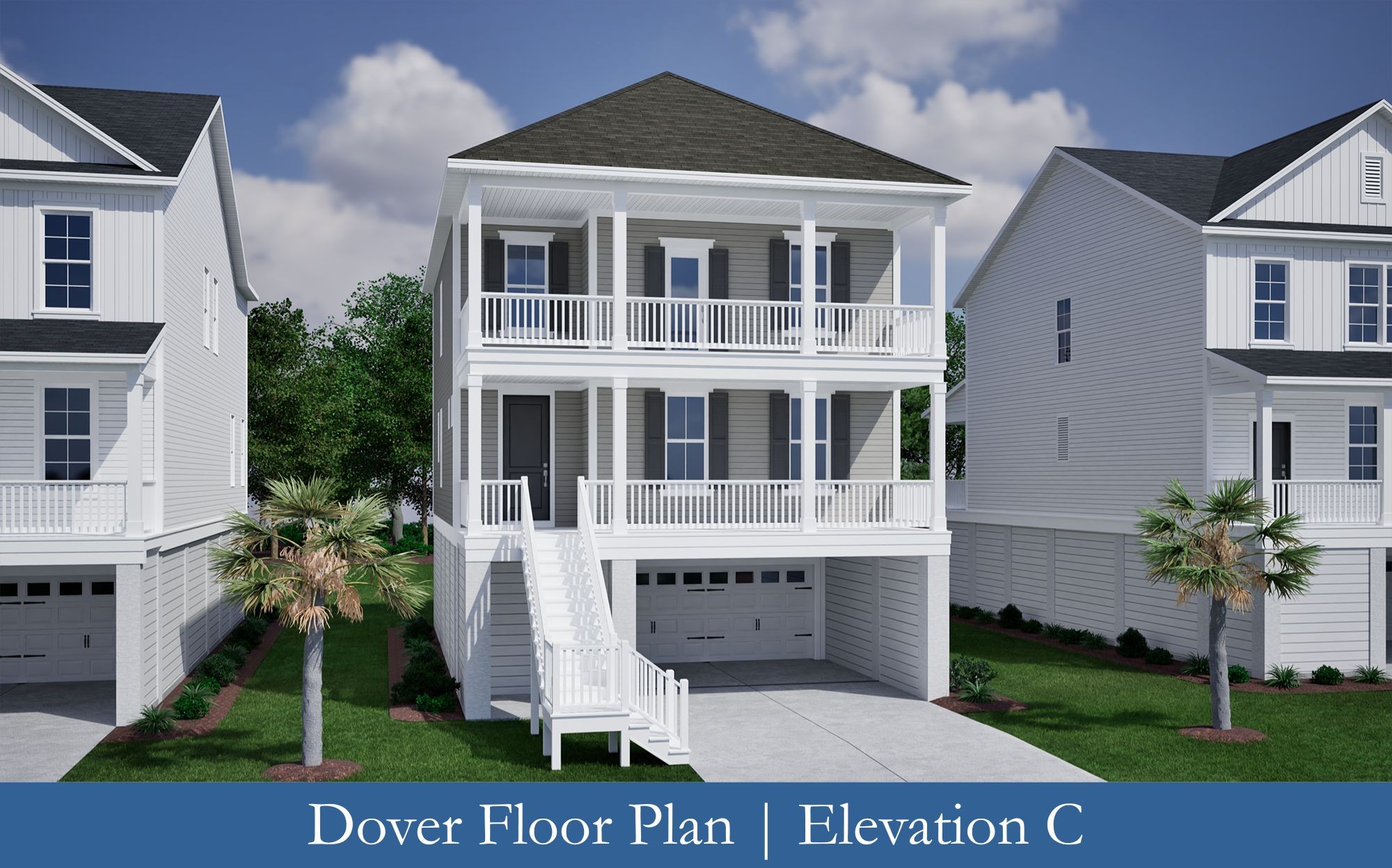 Rendering of the Dover floor plan