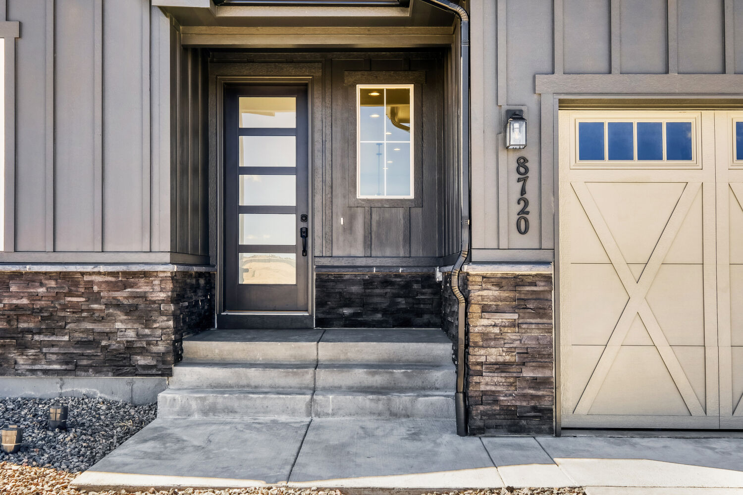 8720 San Diego - Front Entryway. 4br New Home in Colorado Springs, CO