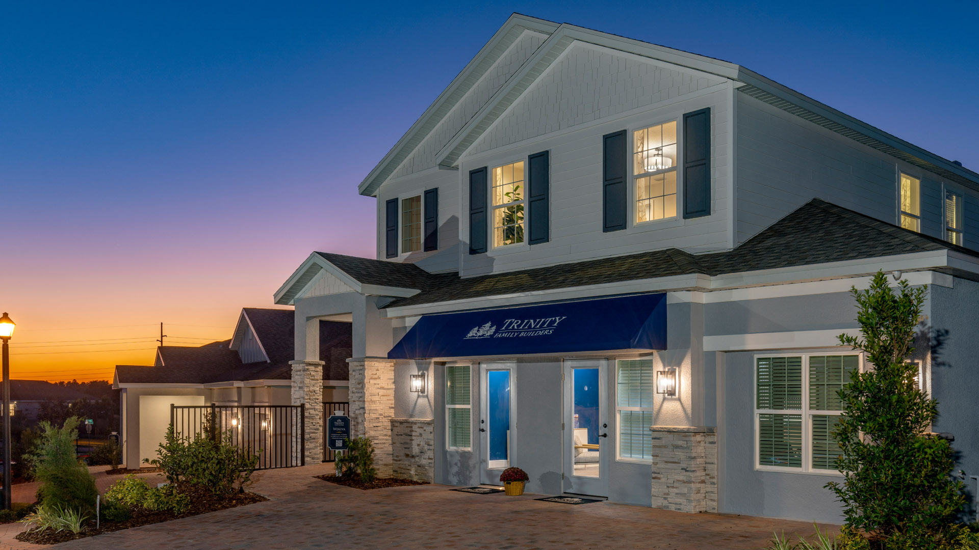 New construction homes at Ridgeview in Clermont, Florida, a community by Trinity Family Builders near Lake Louisa State Park with resort-style amenities