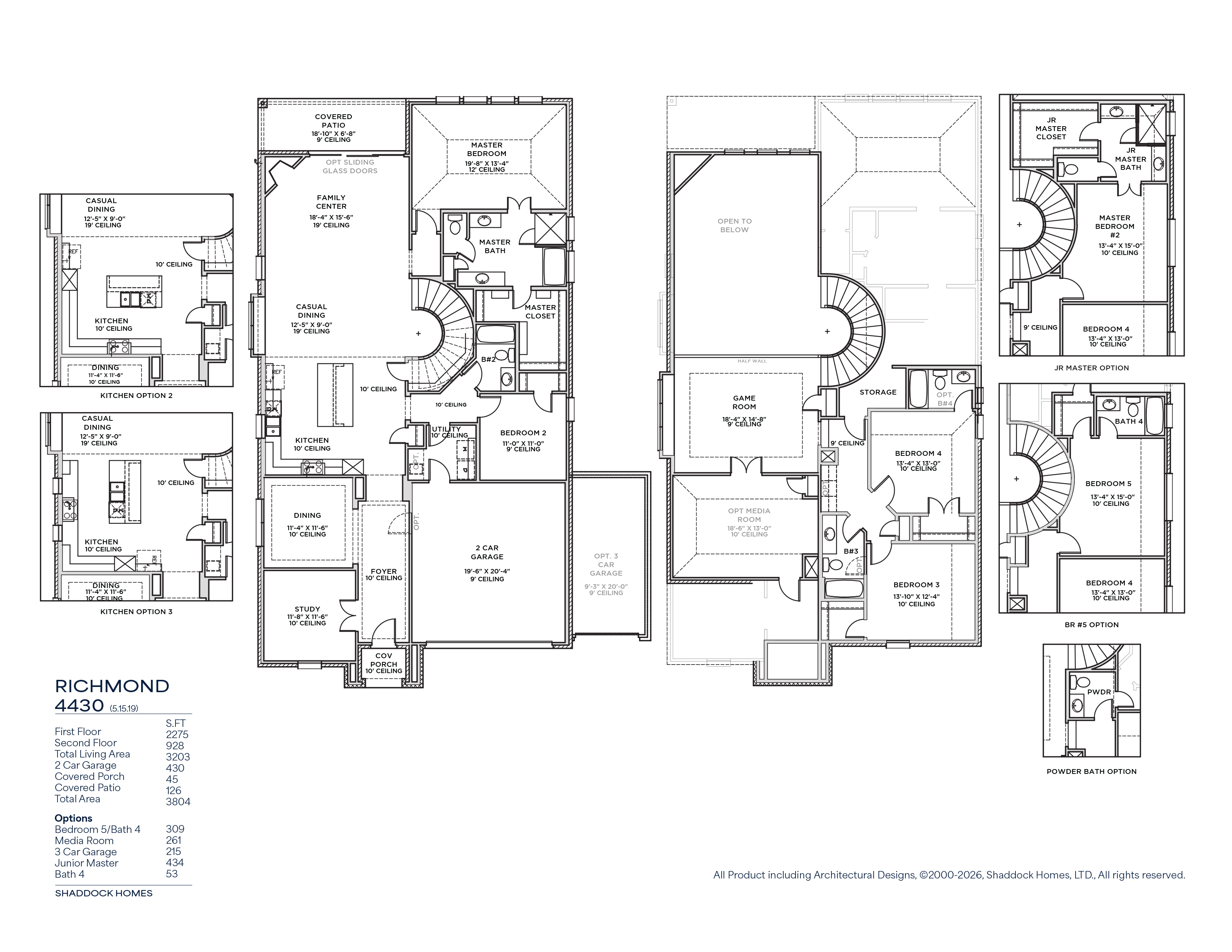Richmond floor plan drawing