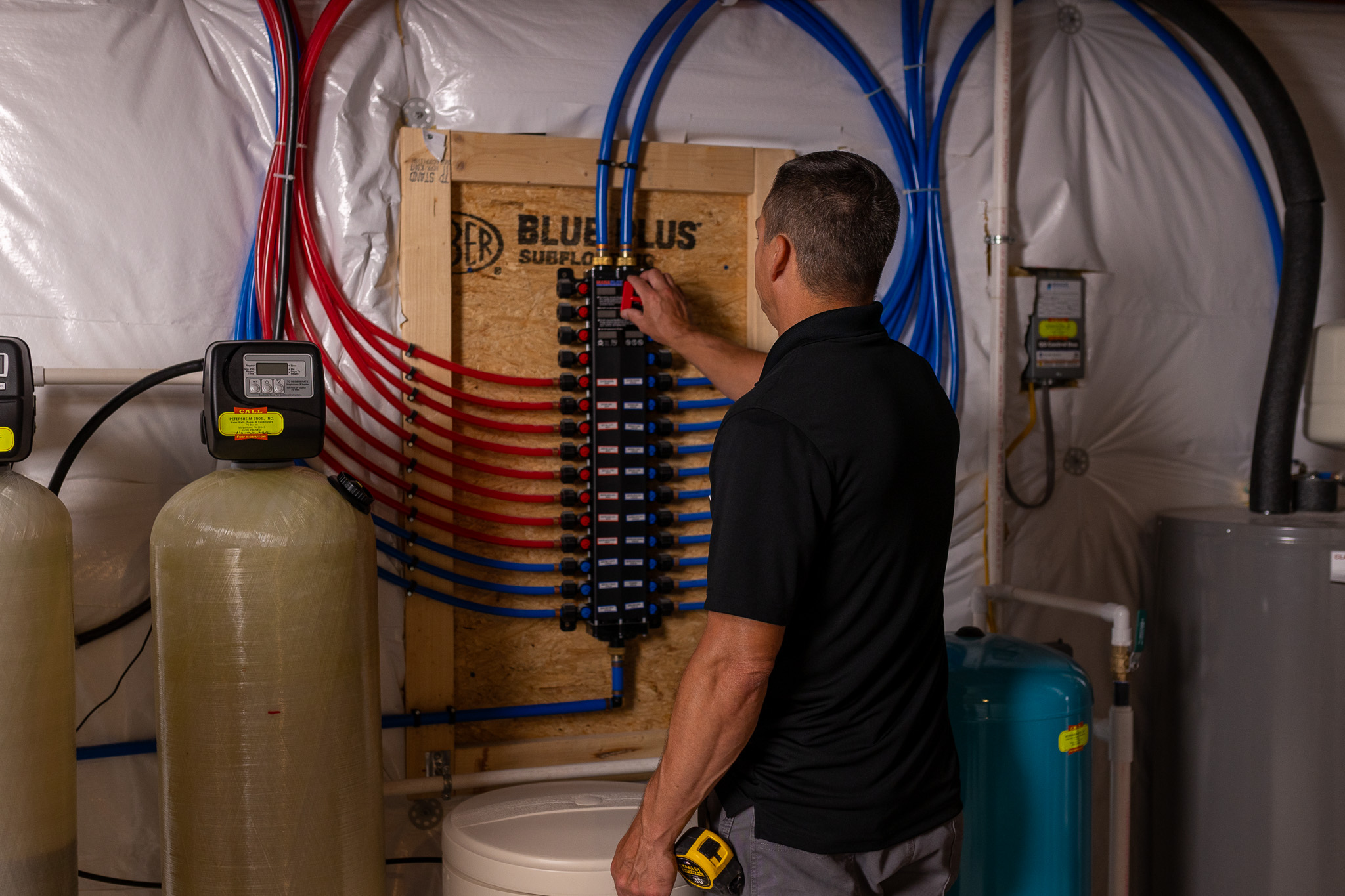 Berks Homes, Manabloc Plumbing