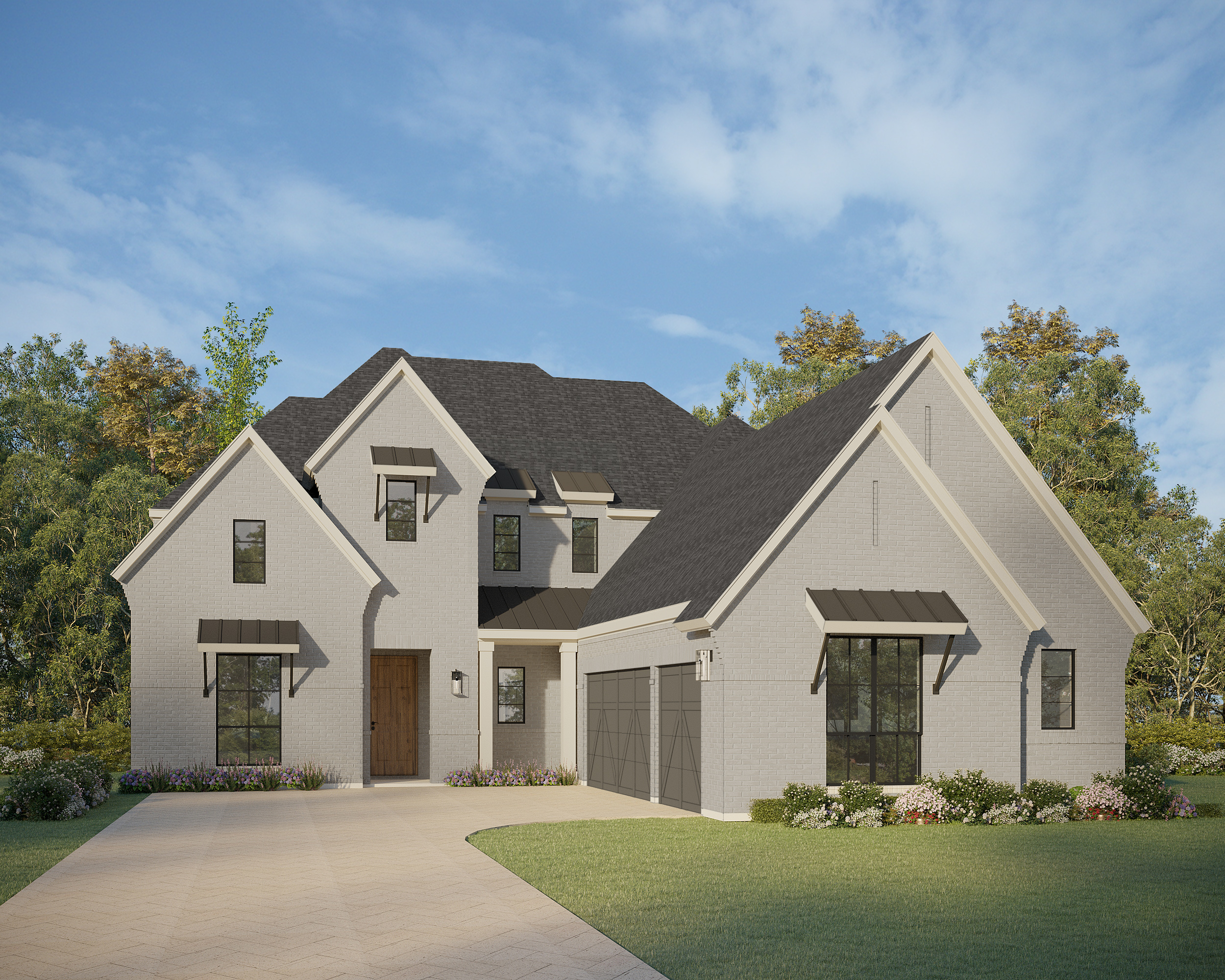 Plan 1643 at 1341 Songbird Circle, Keller, Texas: photo 1