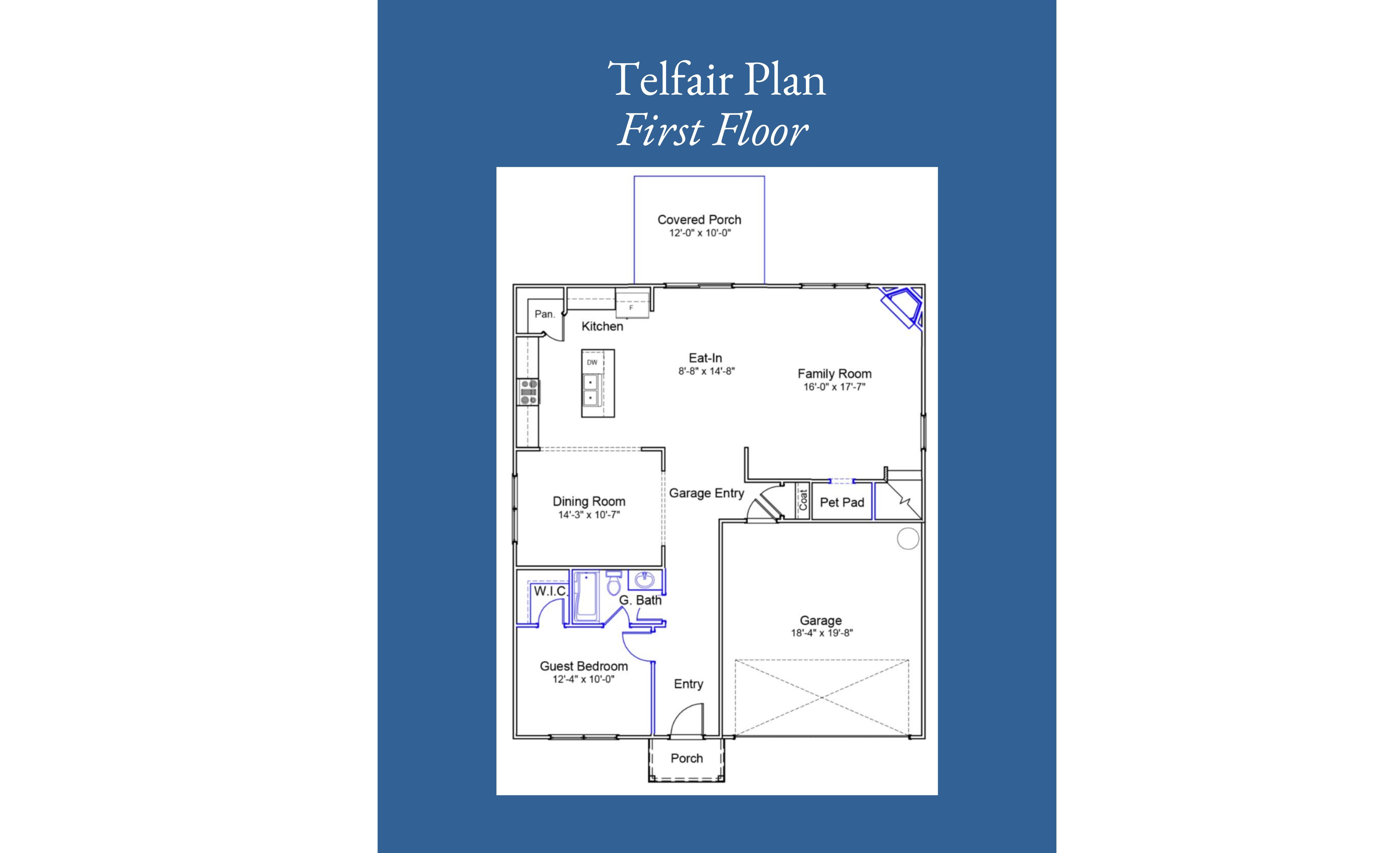 Telfair floor plan.