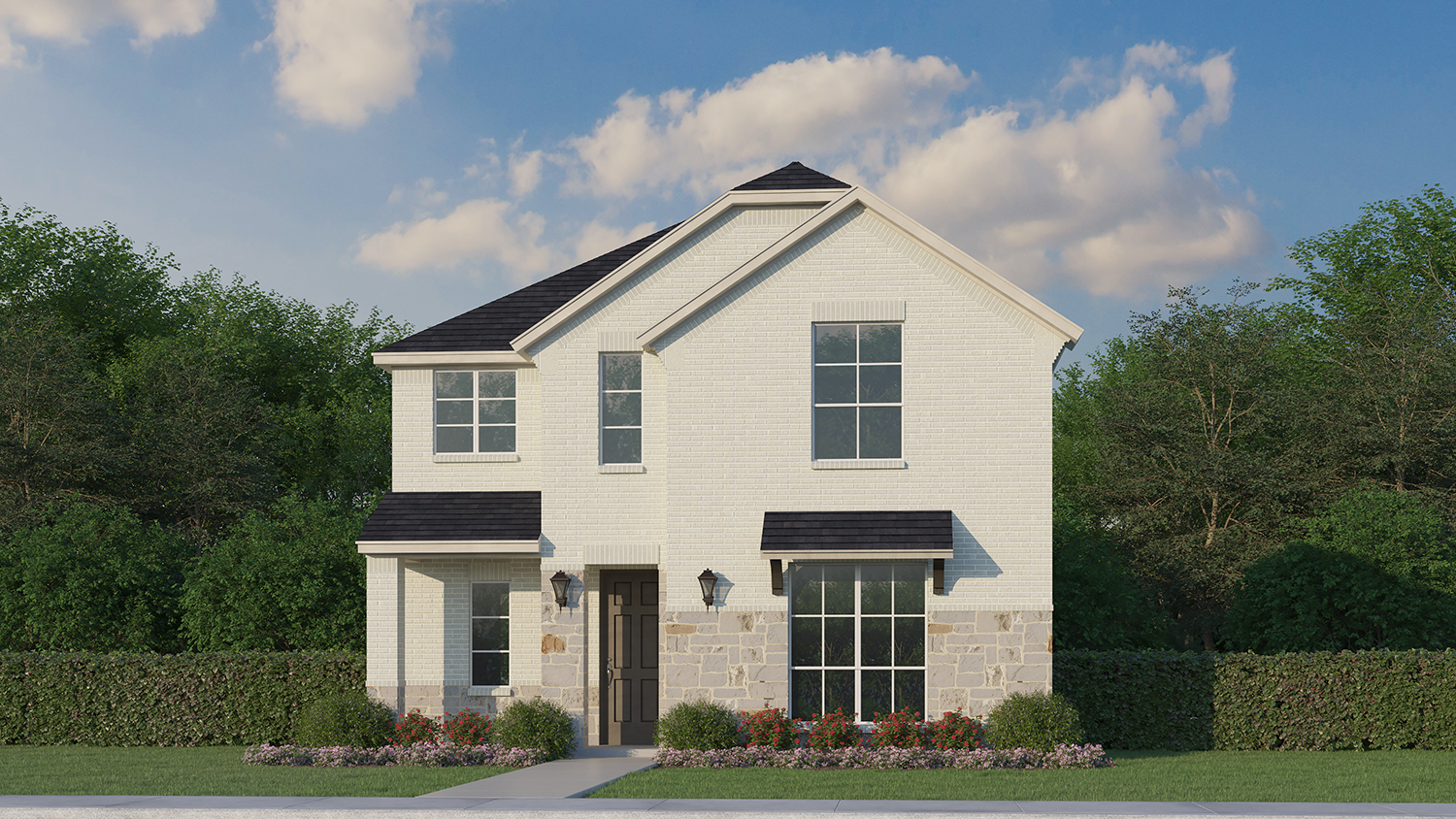 Plan 1457 at 1741 Cornwall Avenue, Fort Worth, Texas