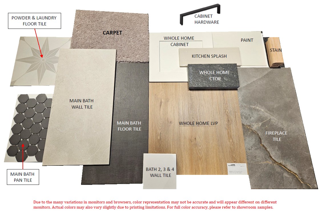 Representative photo of design selections for 8702 Long Beach. New Home in Colorado Springs, CO