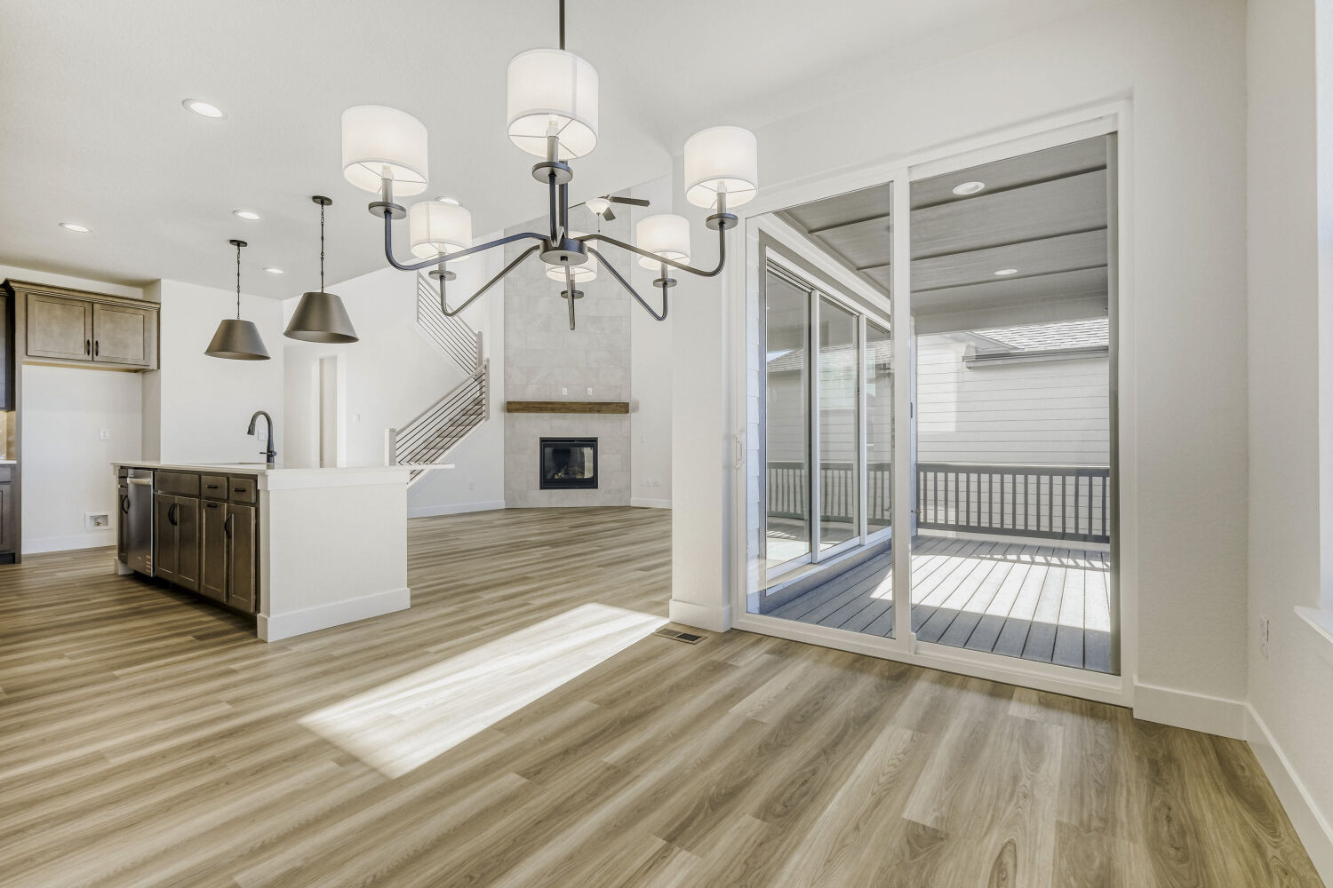 8734 San Diego - Dining Area. 3,740sf New Home in Colorado Springs, CO
