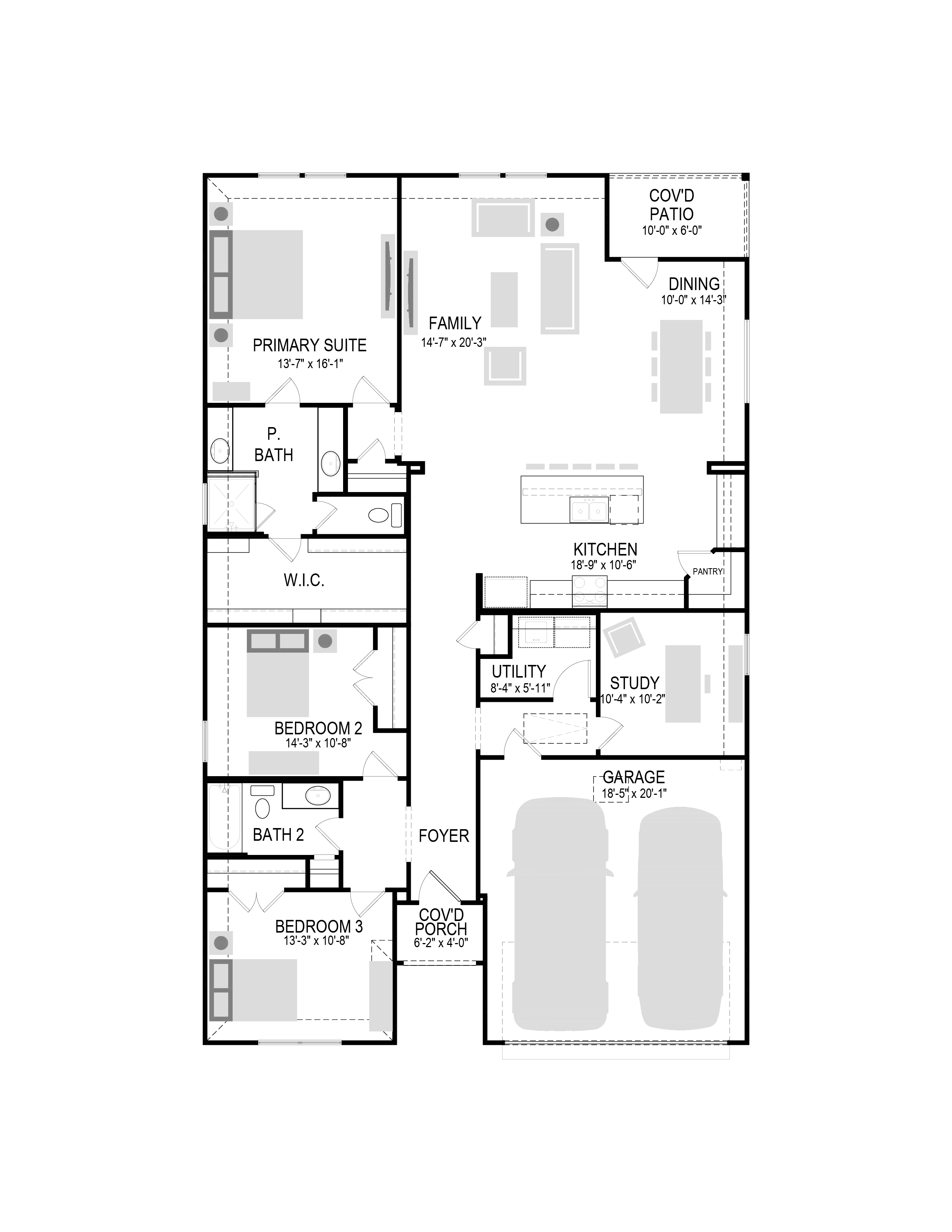 Heisman floor plan drawing
