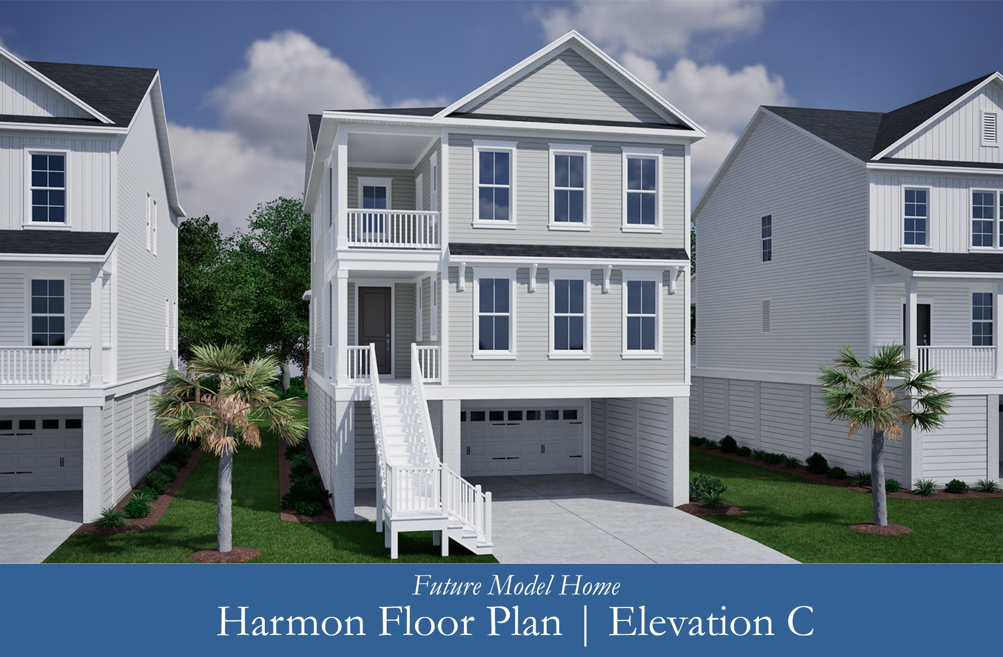 Rendering of the Harmon floor plan