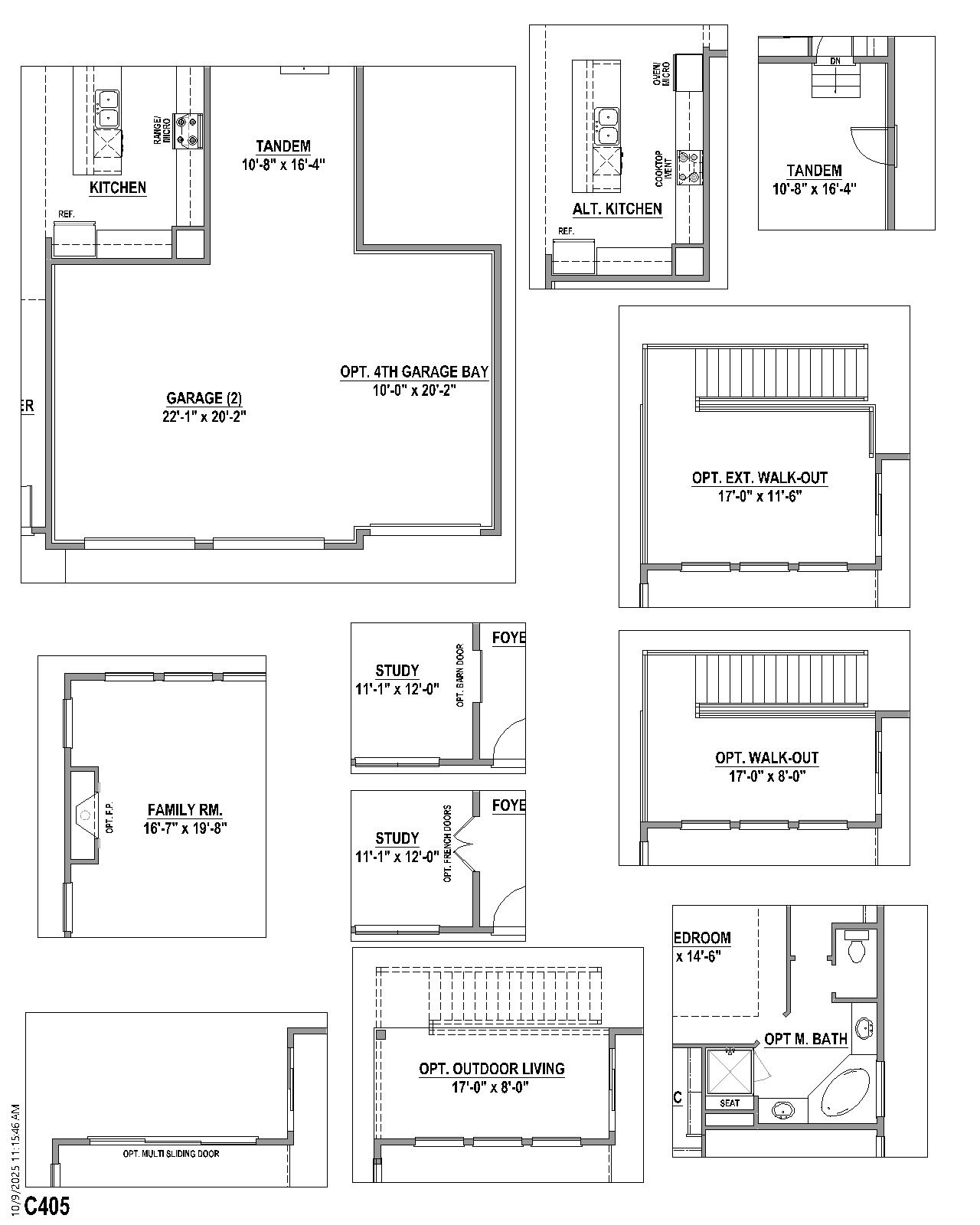 Plan C405 Options 1. 5br New Home in Colorado Springs, CO