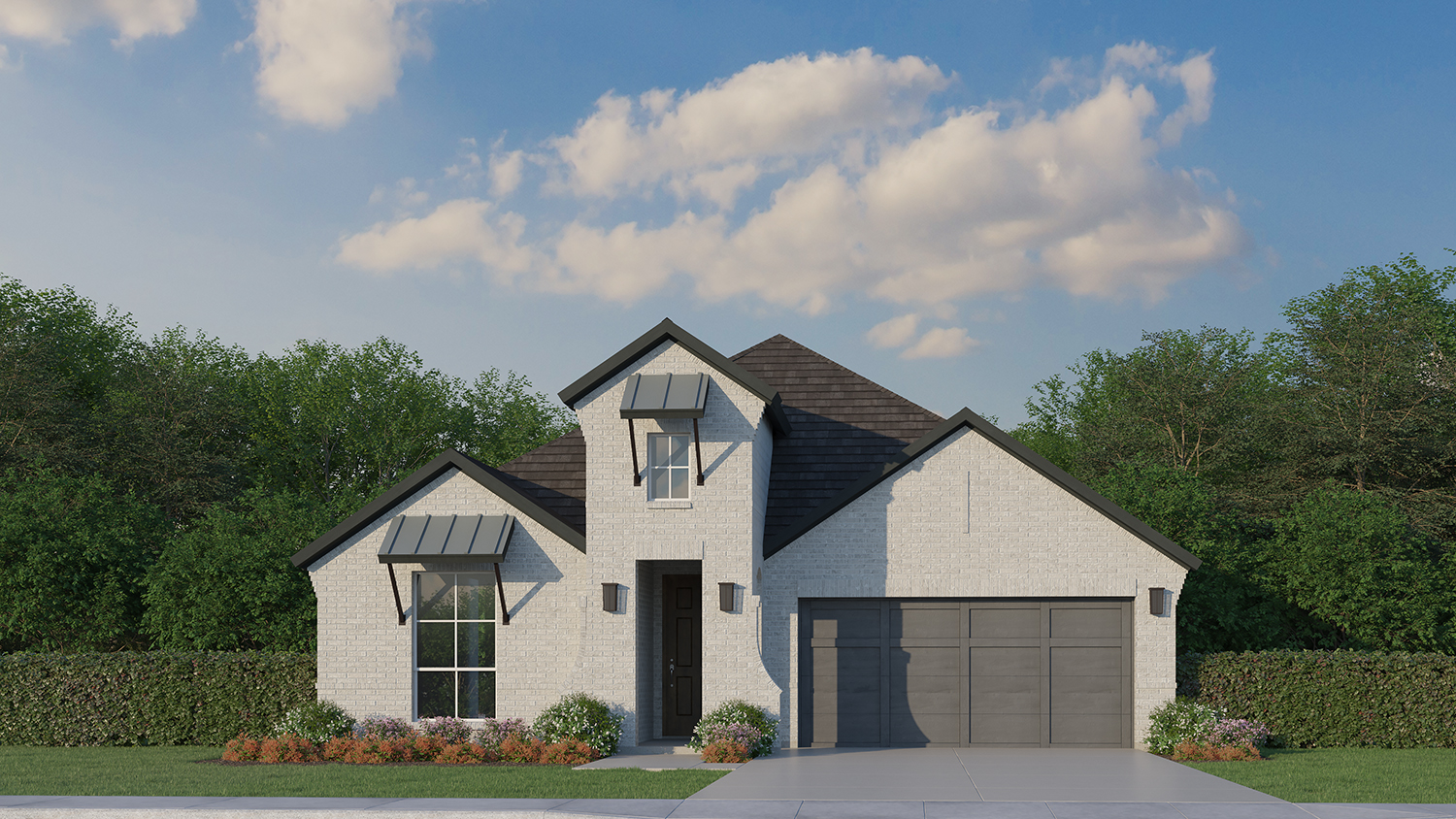 Plan 1577 at 4215 Windy Point Road, Oak Point, Texas