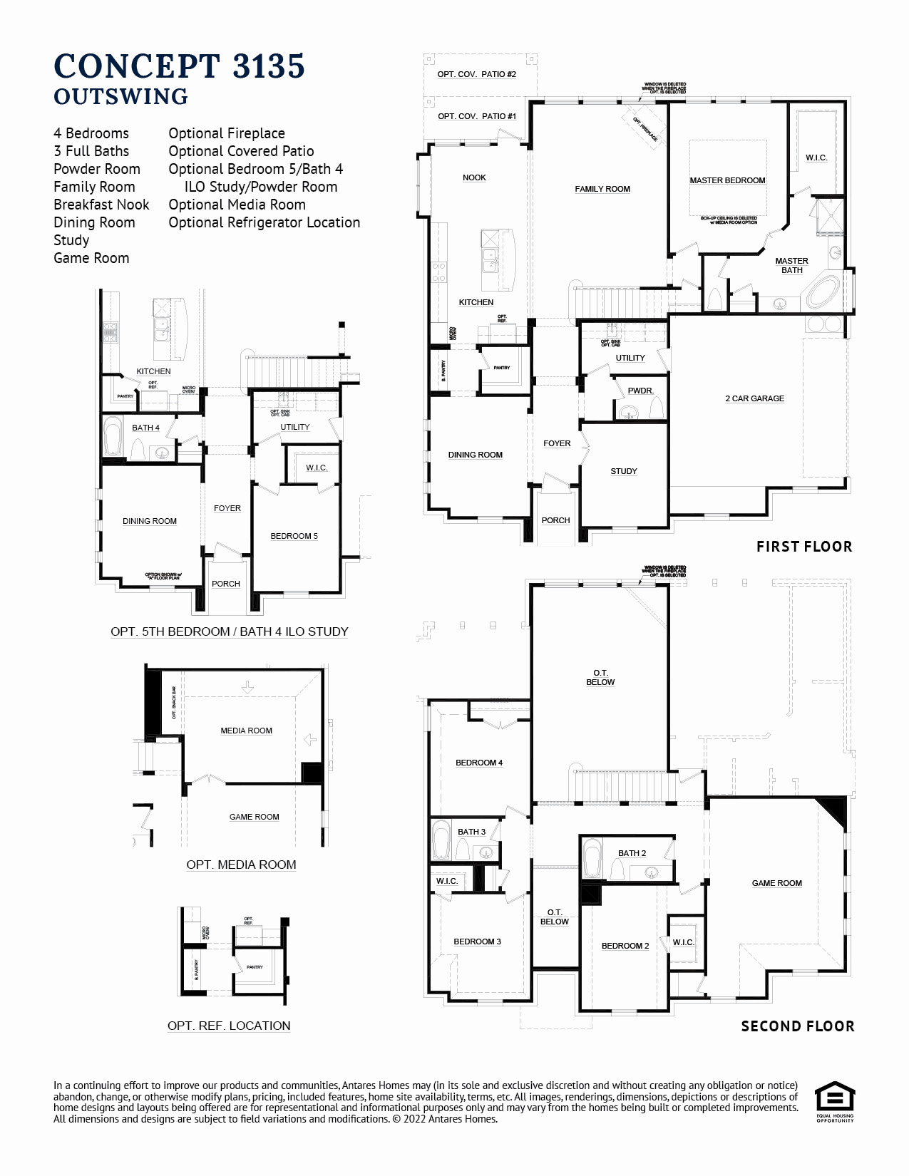 Outswing 3135 Floorplan
