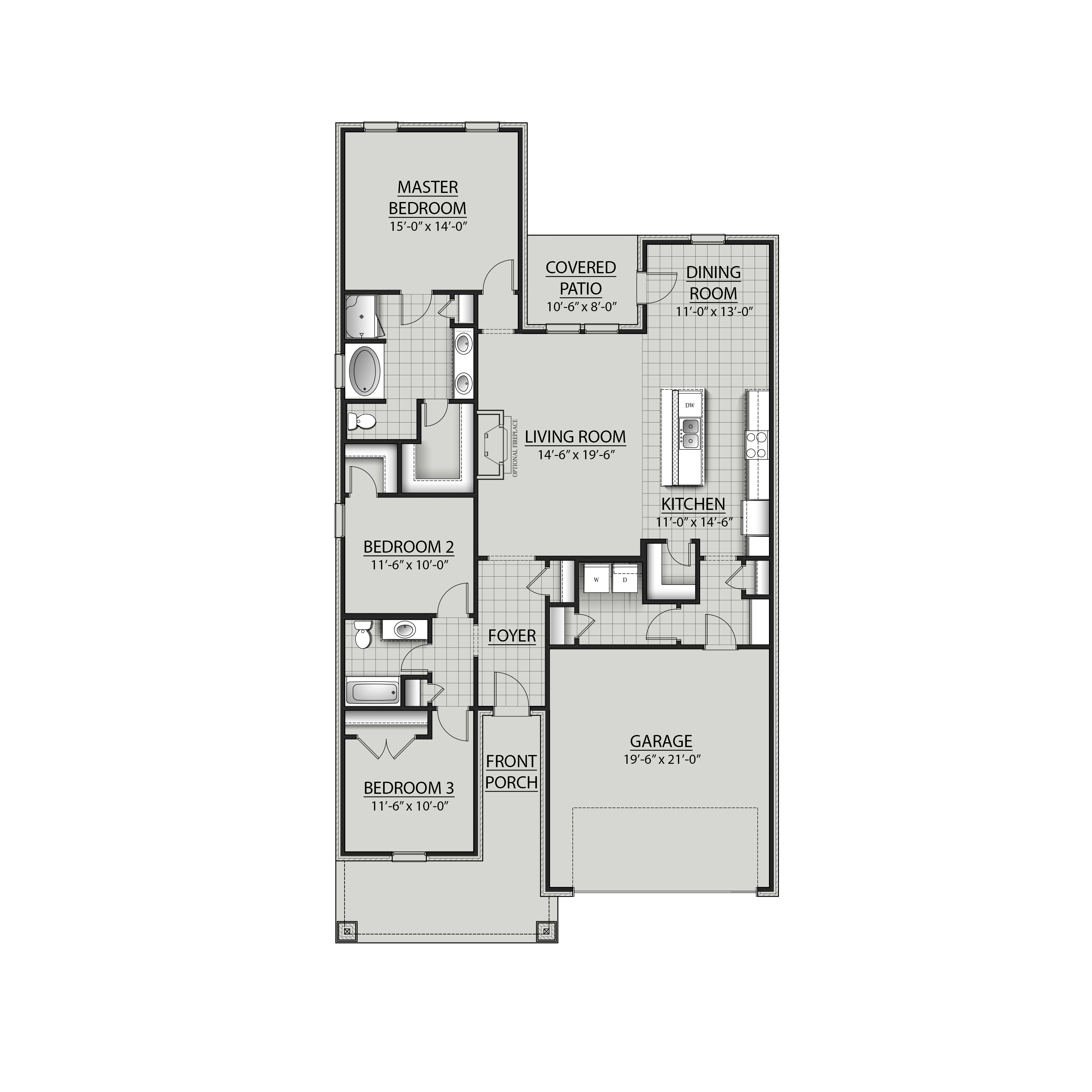 726 BLUE STONE DR.; MOVE IN READY