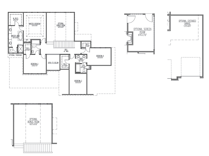 The Blake | Floor Plans | DJK Custom Homes