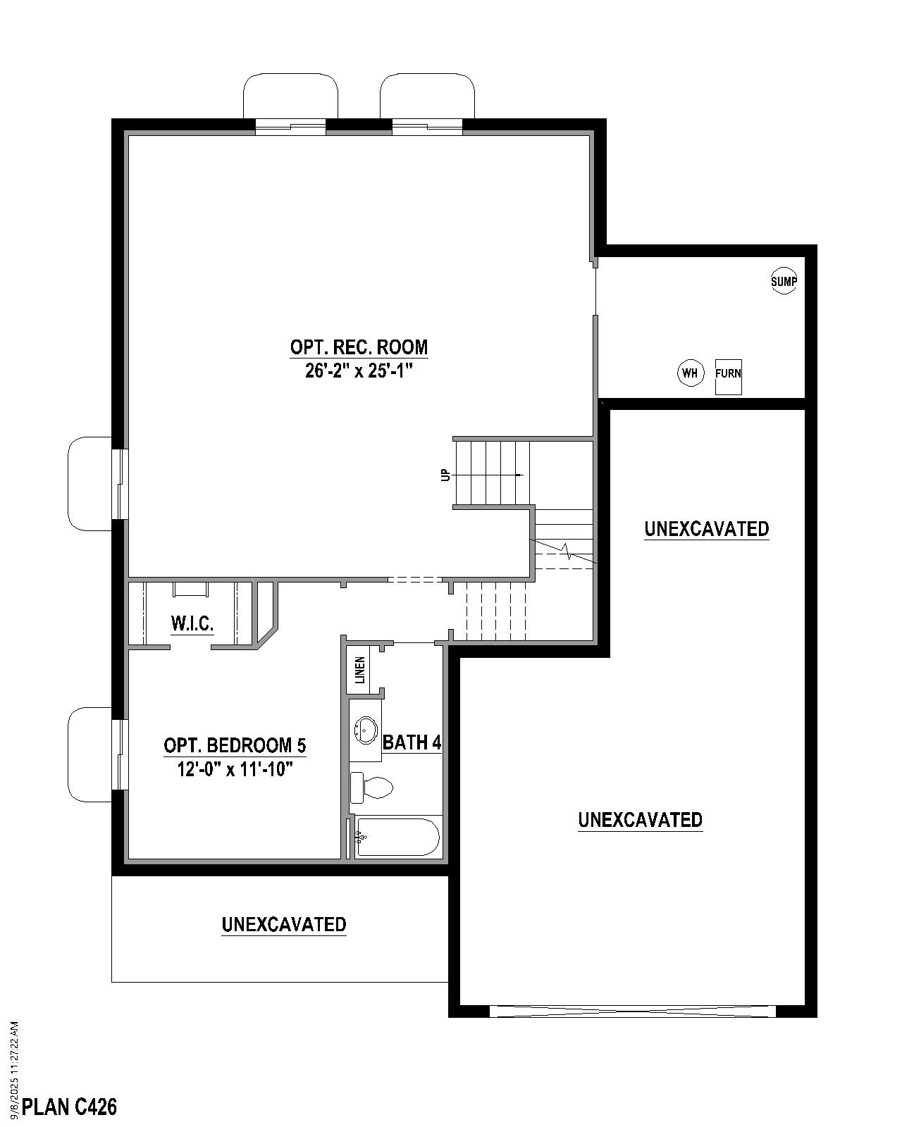 Plan C426 Base Bed. Colorado Springs, CO New Home