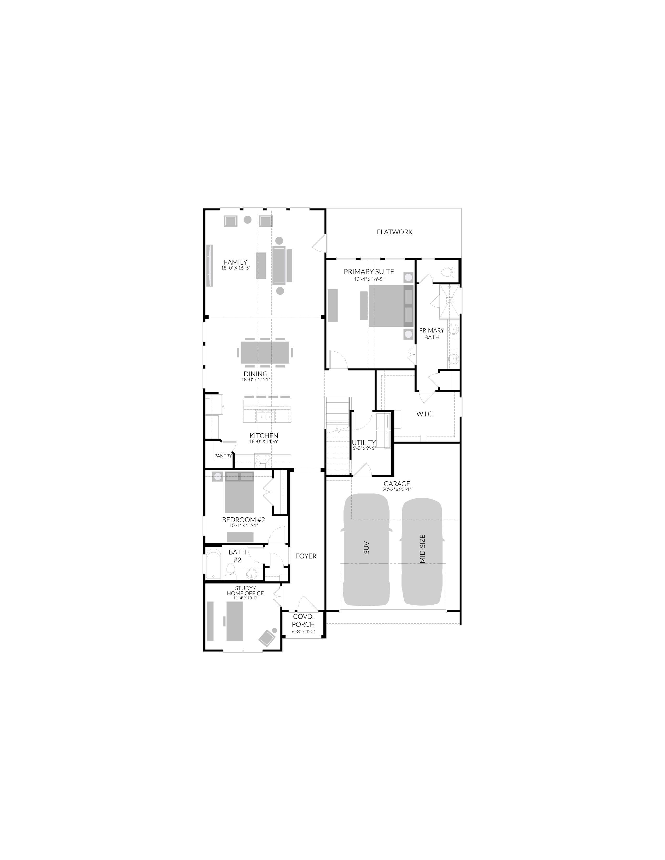 Claret | Windmore floor plan drawing