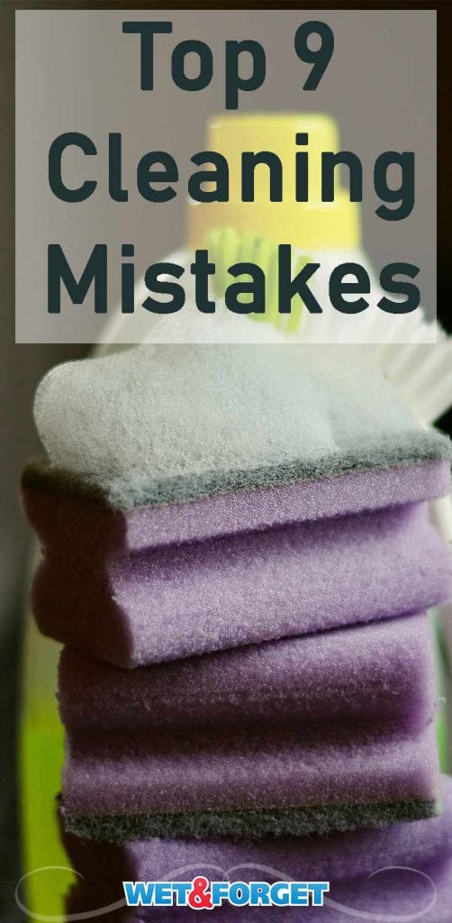 Are Your Cleaning Mistakes Making Your Home Dirtier?