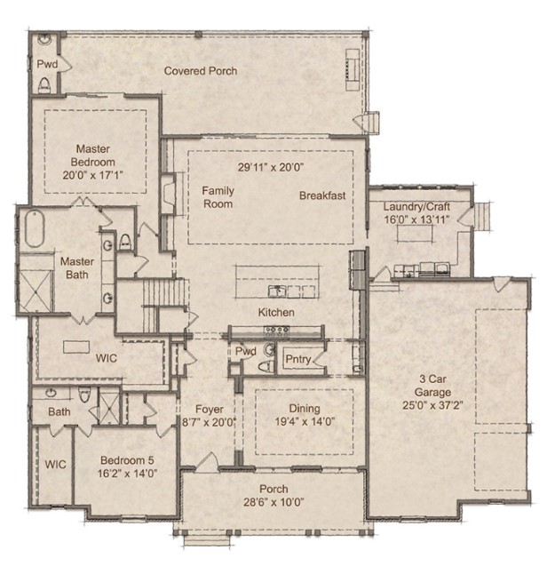 3110 Birnamwood Rd Blue Heron Signature Homes