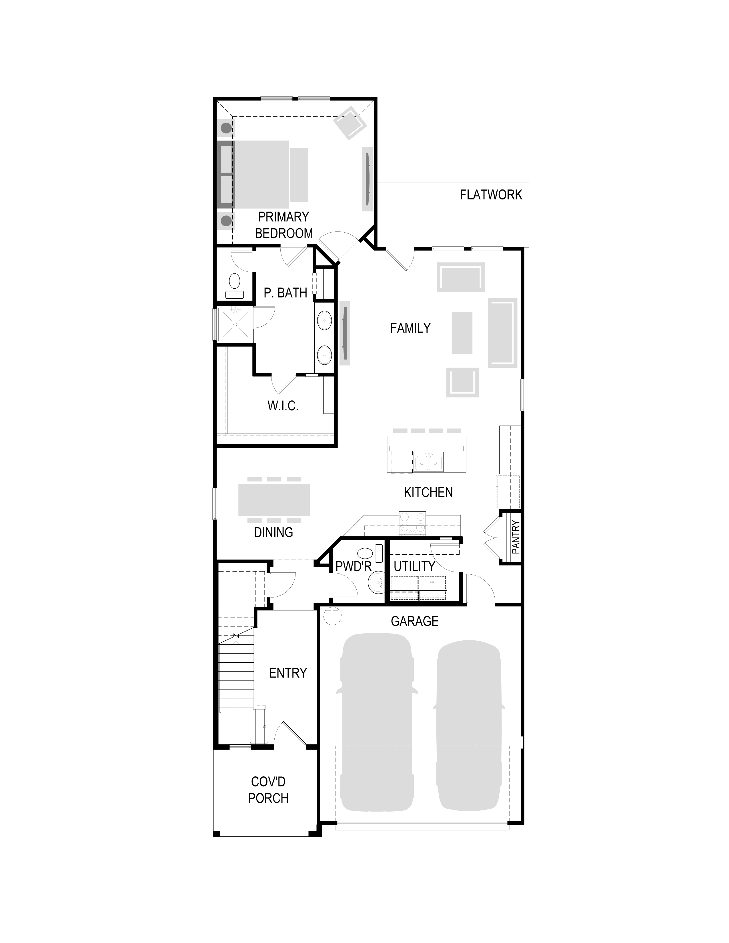 Oak II floor plan drawing