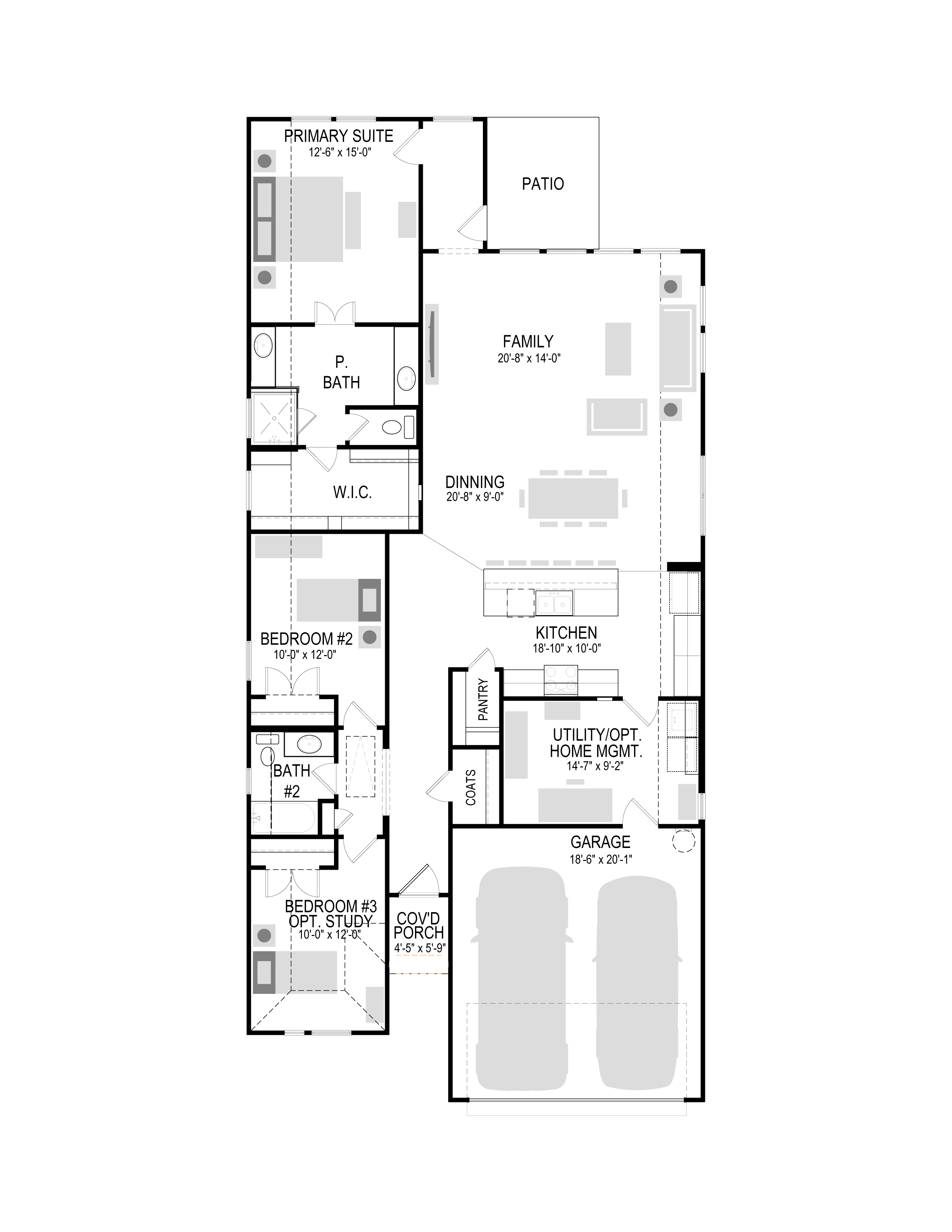 Diamond | Elevon floor plan drawing