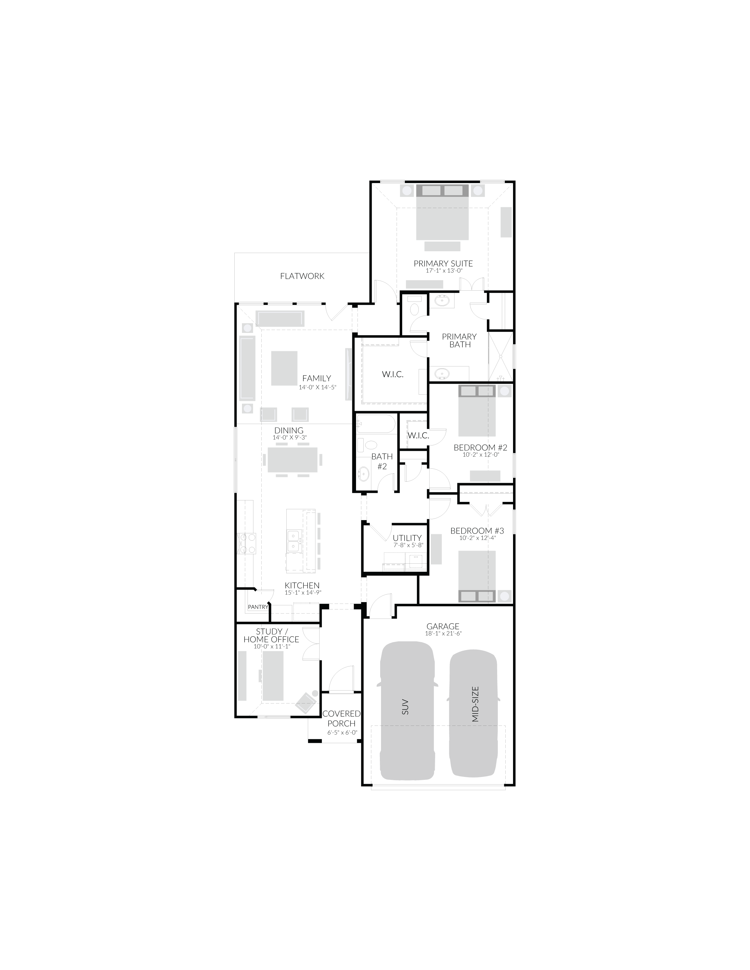 Turquoise | Stonehaven floor plan drawing