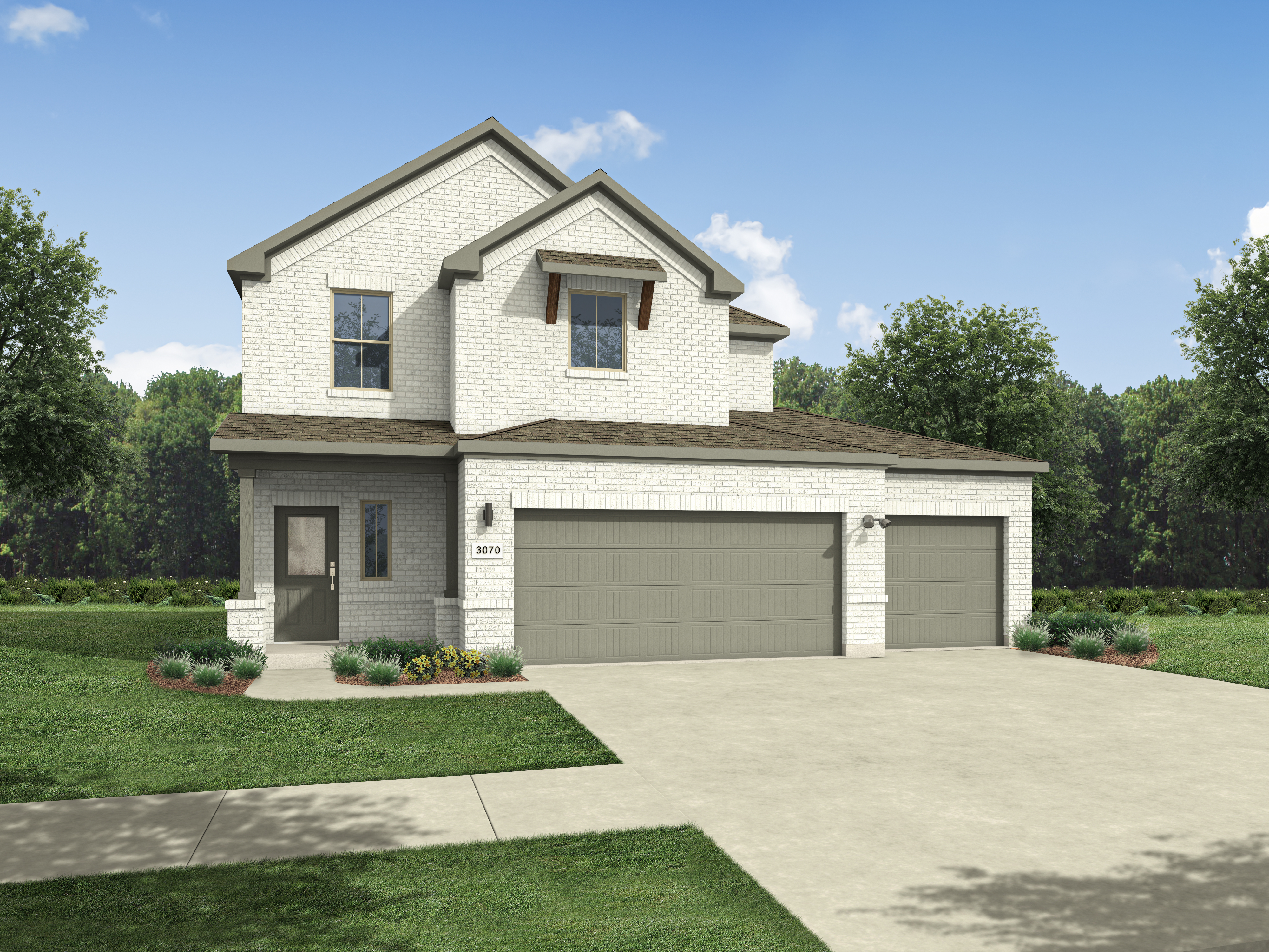 Magnolia | 3-Car Garage at 2008 Homestretch Drive, Seagoville, Texas